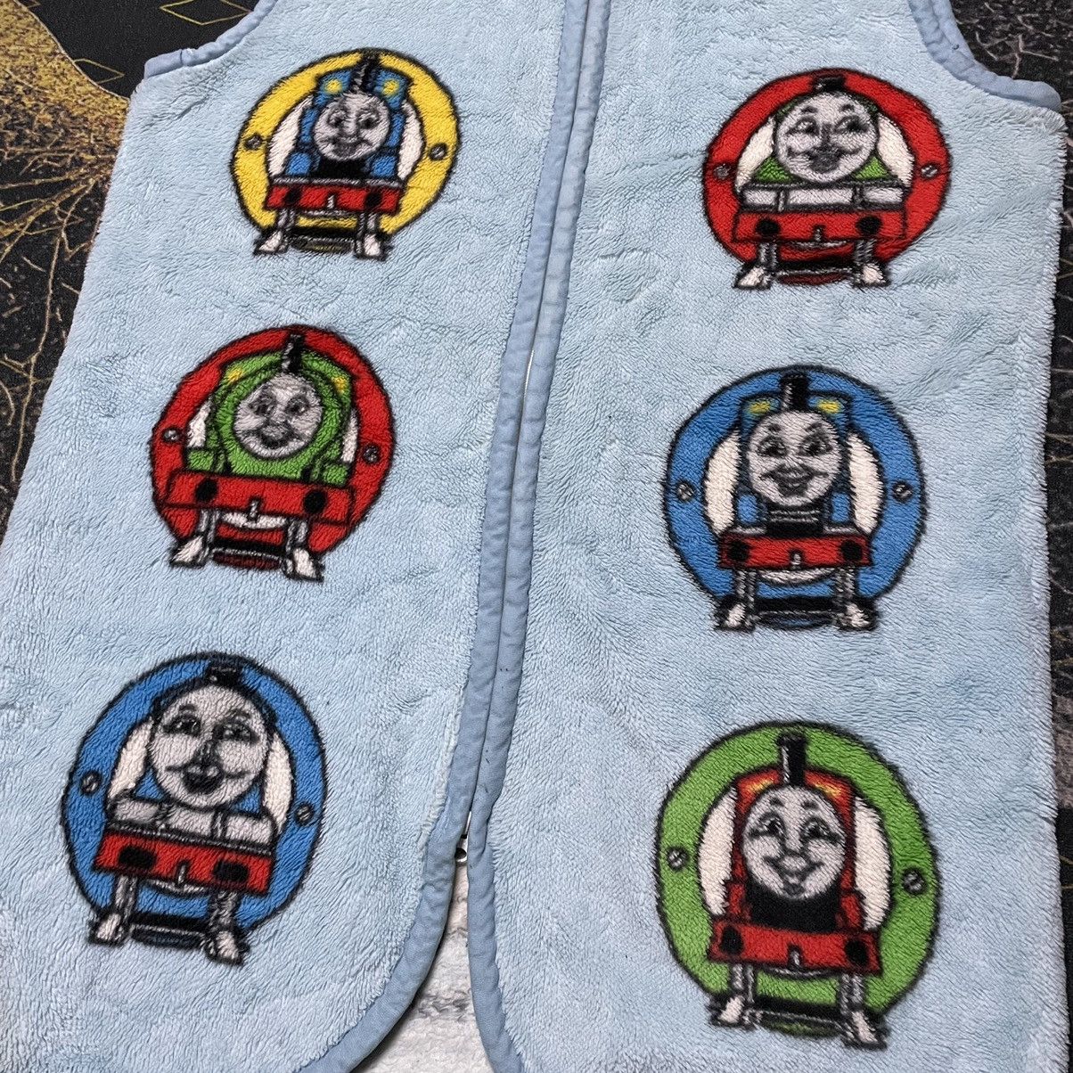 💥- Vintage Thomas The Tank Engine Fleece Sleveless Zipp Up