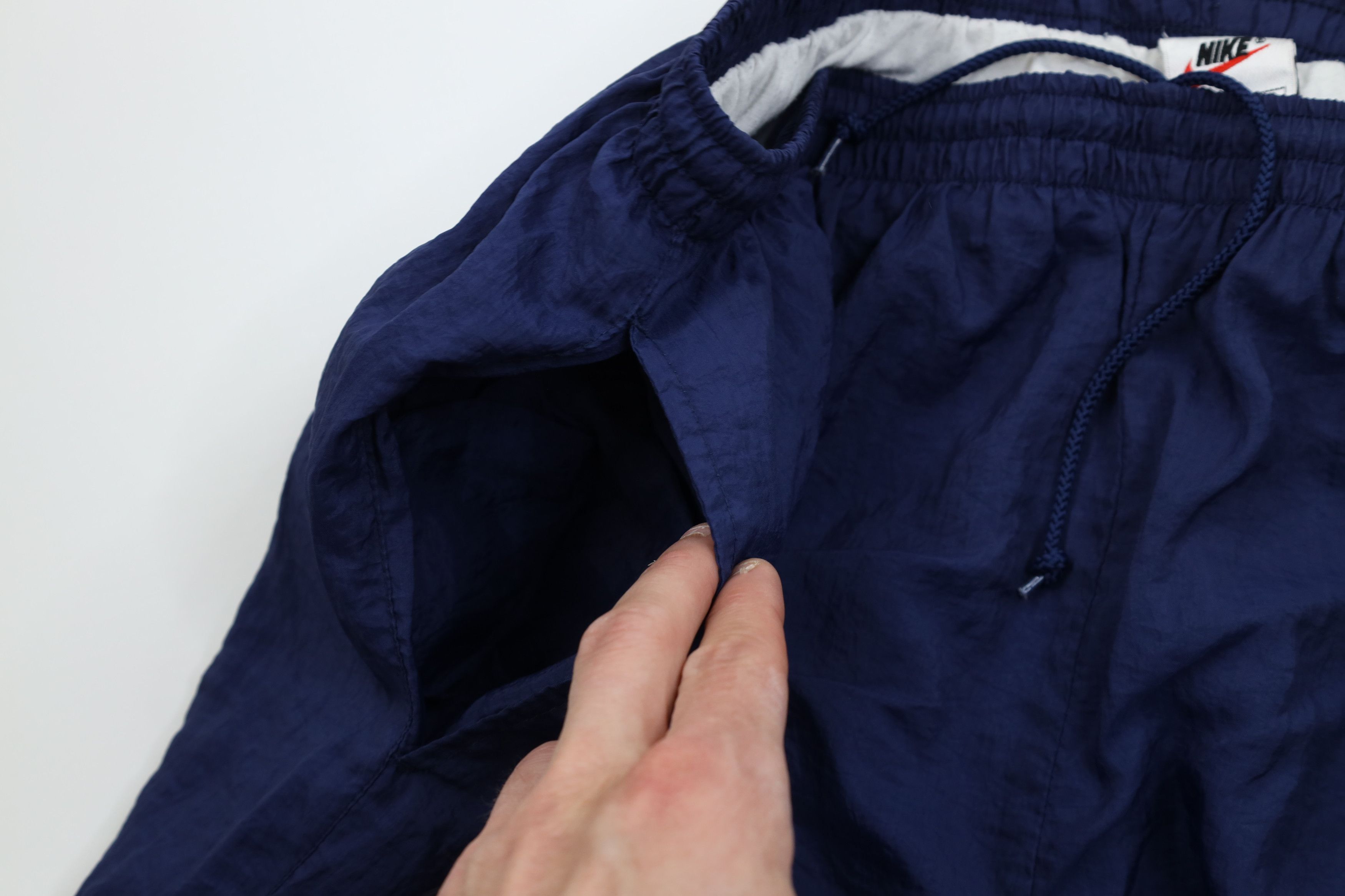 Nike Vintage 90s Nike Mini Swoosh Lined Windbreaker Joggers Pants Size US 40 / EU 56 - 9 Thumbnail