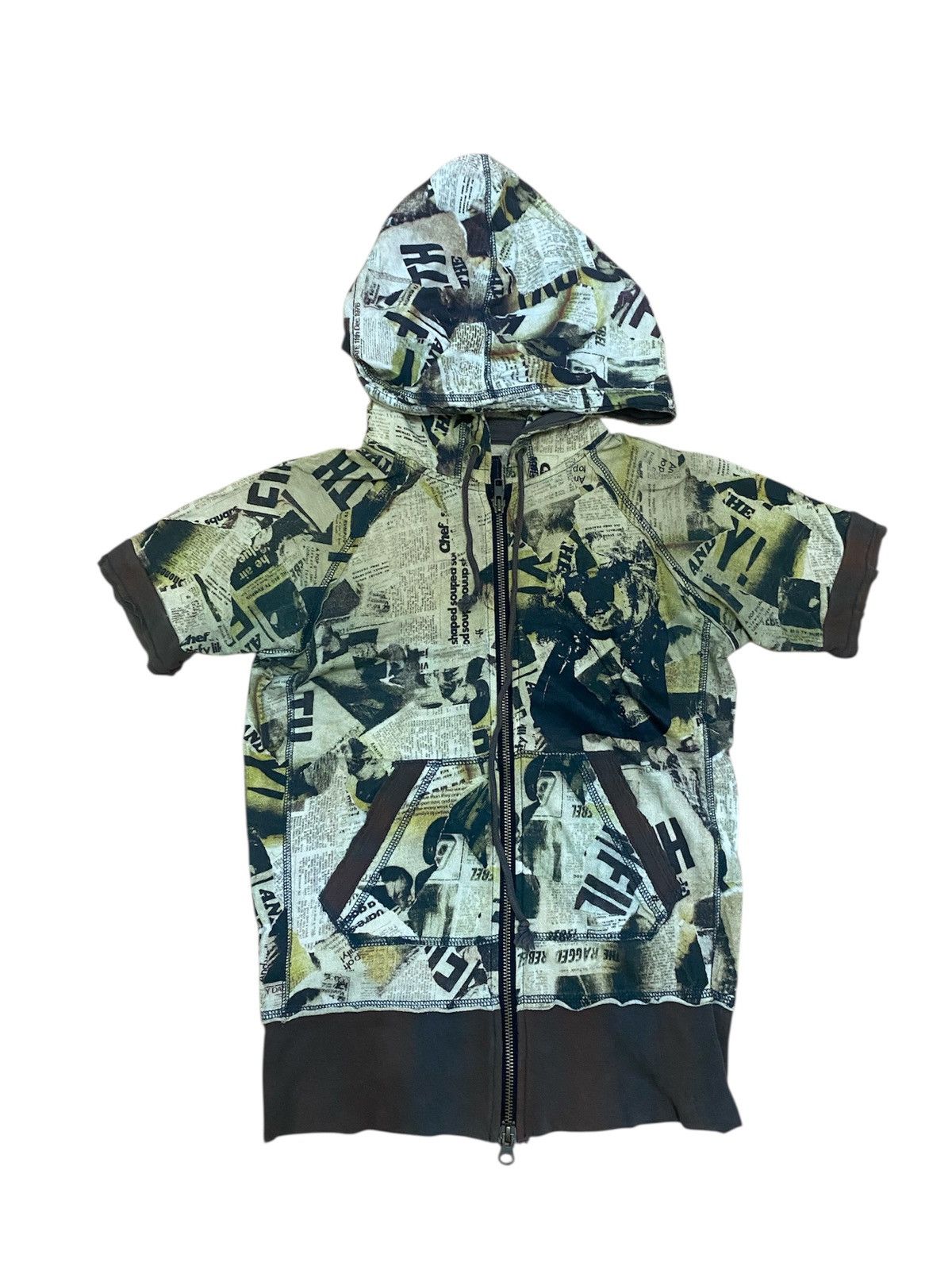 Seditionaries GLAD NEWS PUNK WOMAN HOODIE JAPANESE BRAND Size S / US 4 / IT 40 - 1 Thumbnail