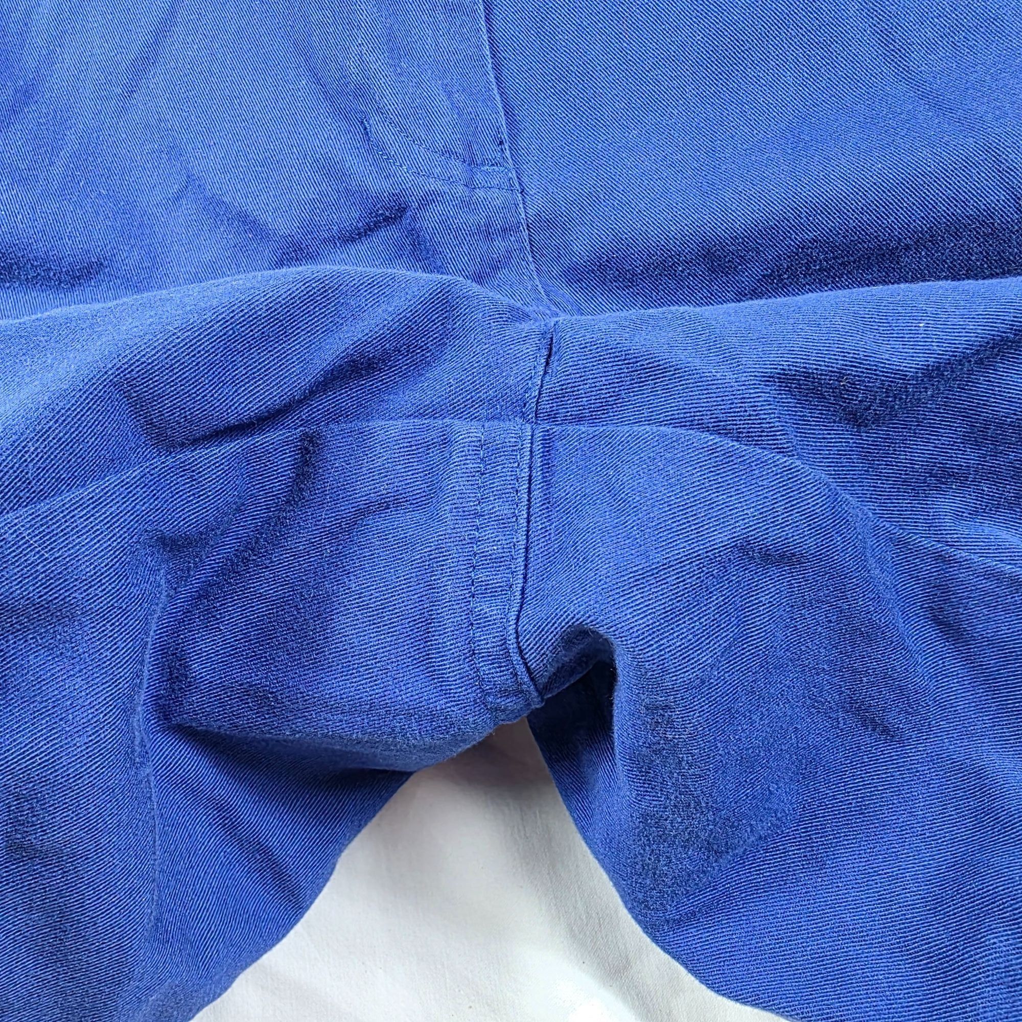 Lauren Ralph Lauren Lauren Ralph Lauren Womens Size 10 Blue Cuffed Shorts Gold B Size 32" / US 10 / IT 46 - 6 Thumbnail