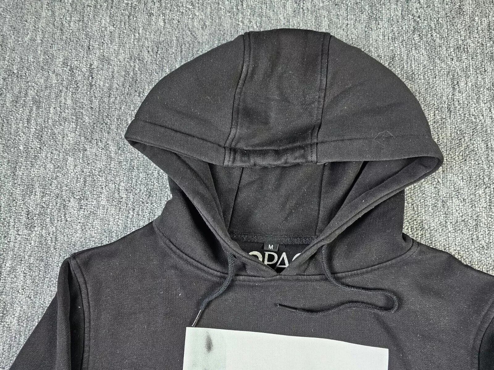 Other Mister Tee Tupac 2Pac Graphic Pullover Hoodie Black Men M Size US M / EU 48-50 / 2 - 3 Thumbnail