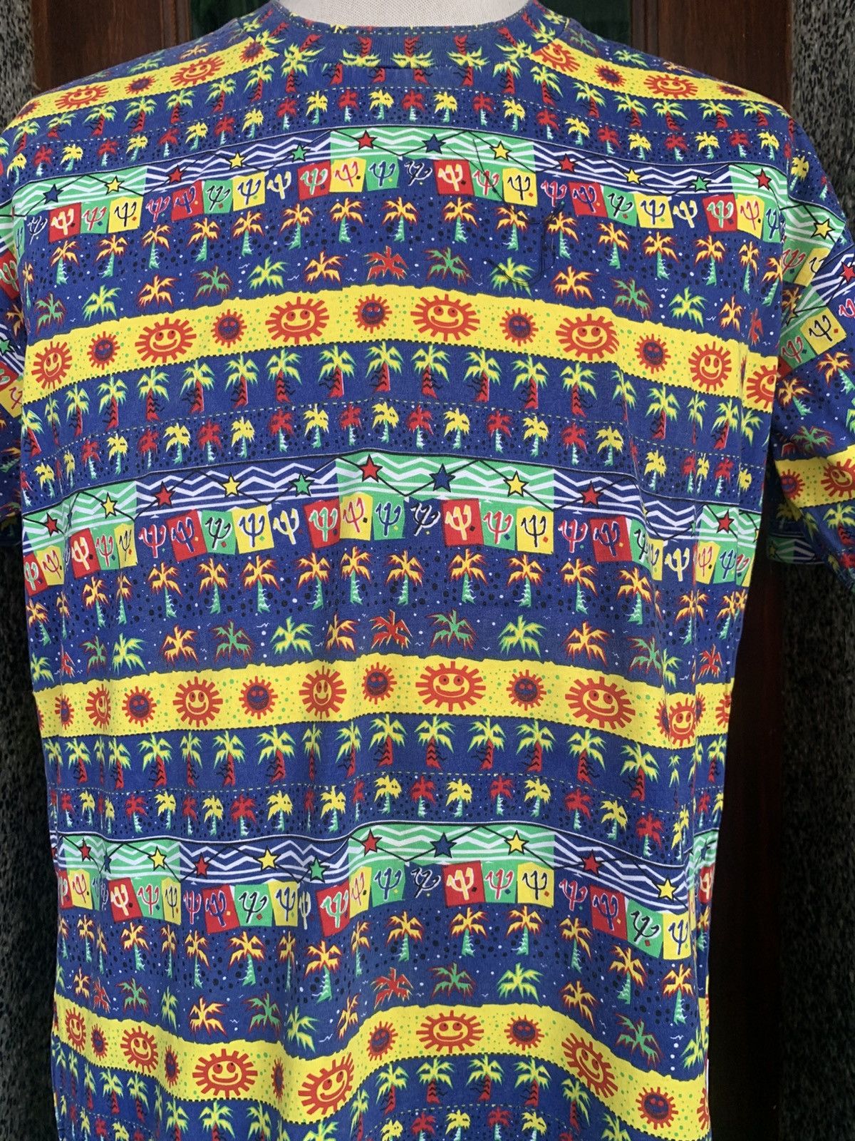 Vintage Vintage Club Med OVP / Full Print T shirt Size US L / EU 52-54 / 3 - 2 Thumbnail