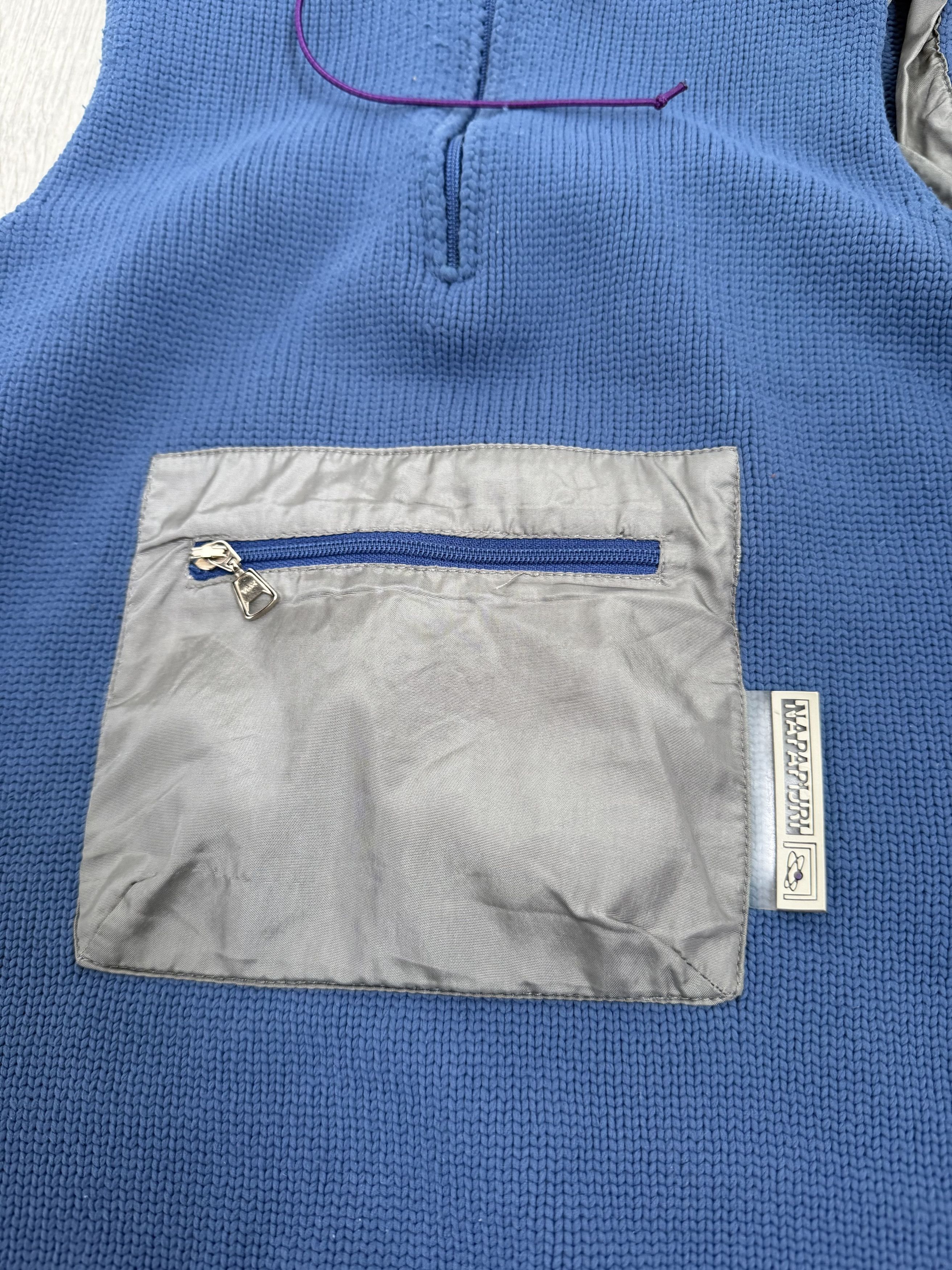 Napapijri RARE 2000s Napapijri ribbed vest nylon hood y2k Size S / US 4 / IT 40 - 5 Thumbnail