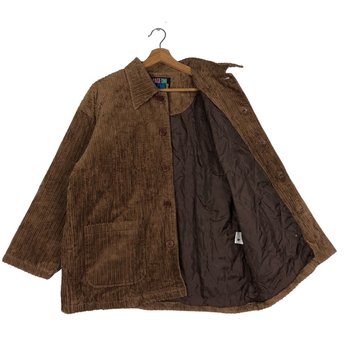 Japanese Brand 🔥Vtg Corduroy Jacket Chore Page One Part III Issey Miyake Size US M / EU 48-50 / 2 - 11 Thumbnail