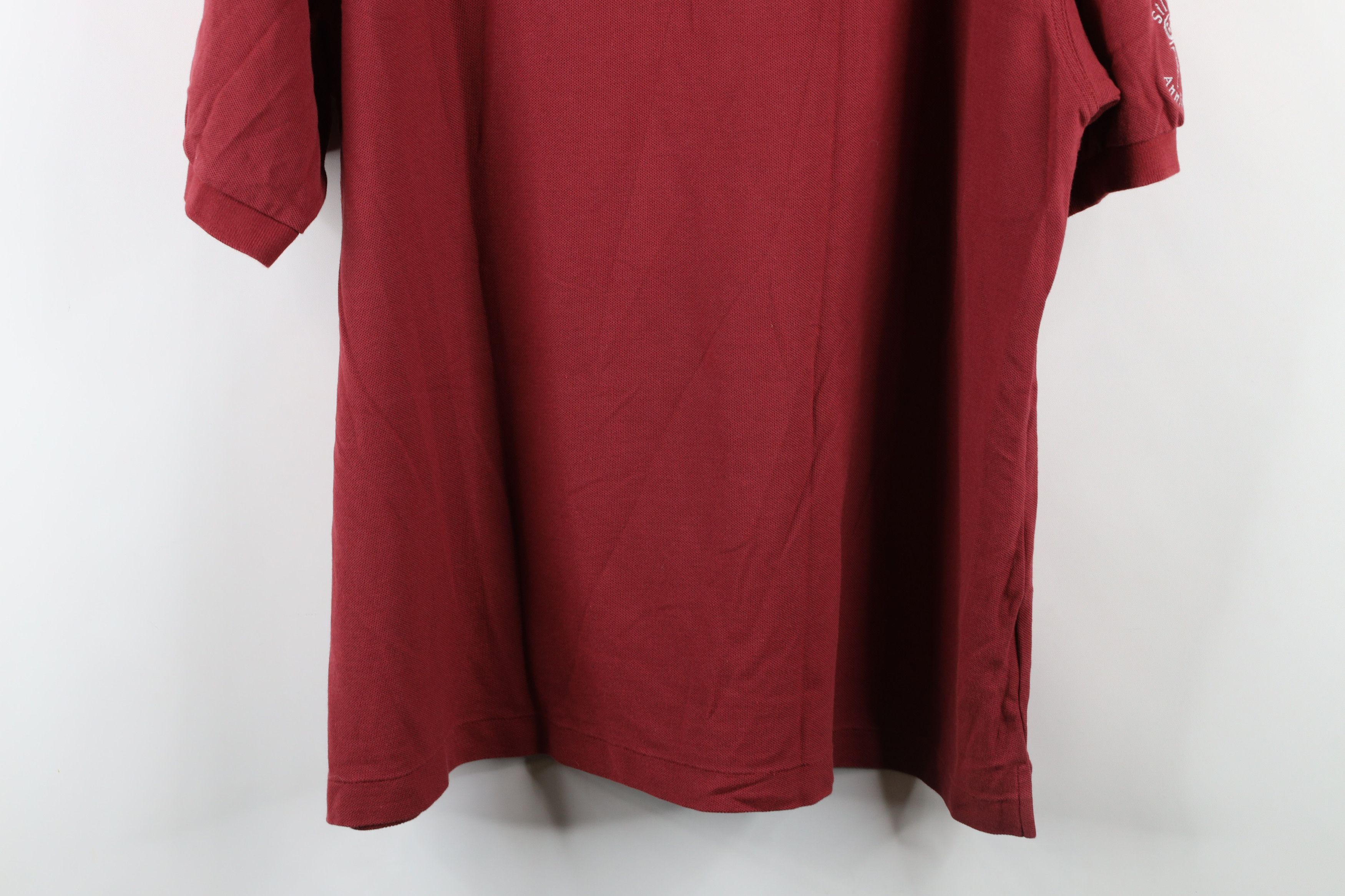 Nike × Vintage Vintage Nike Golf Scott Mini Swoosh Golf Polo Shirt Red Size US XXL / EU 58 / 5 - 14 Thumbnail