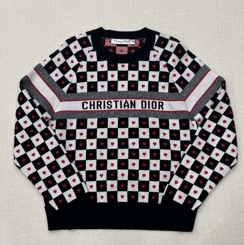 Dior Dior Colorblock Cashmere Knit Pullover Sweater 0089 Size S / US 4 / IT 40 - 1 Thumbnail