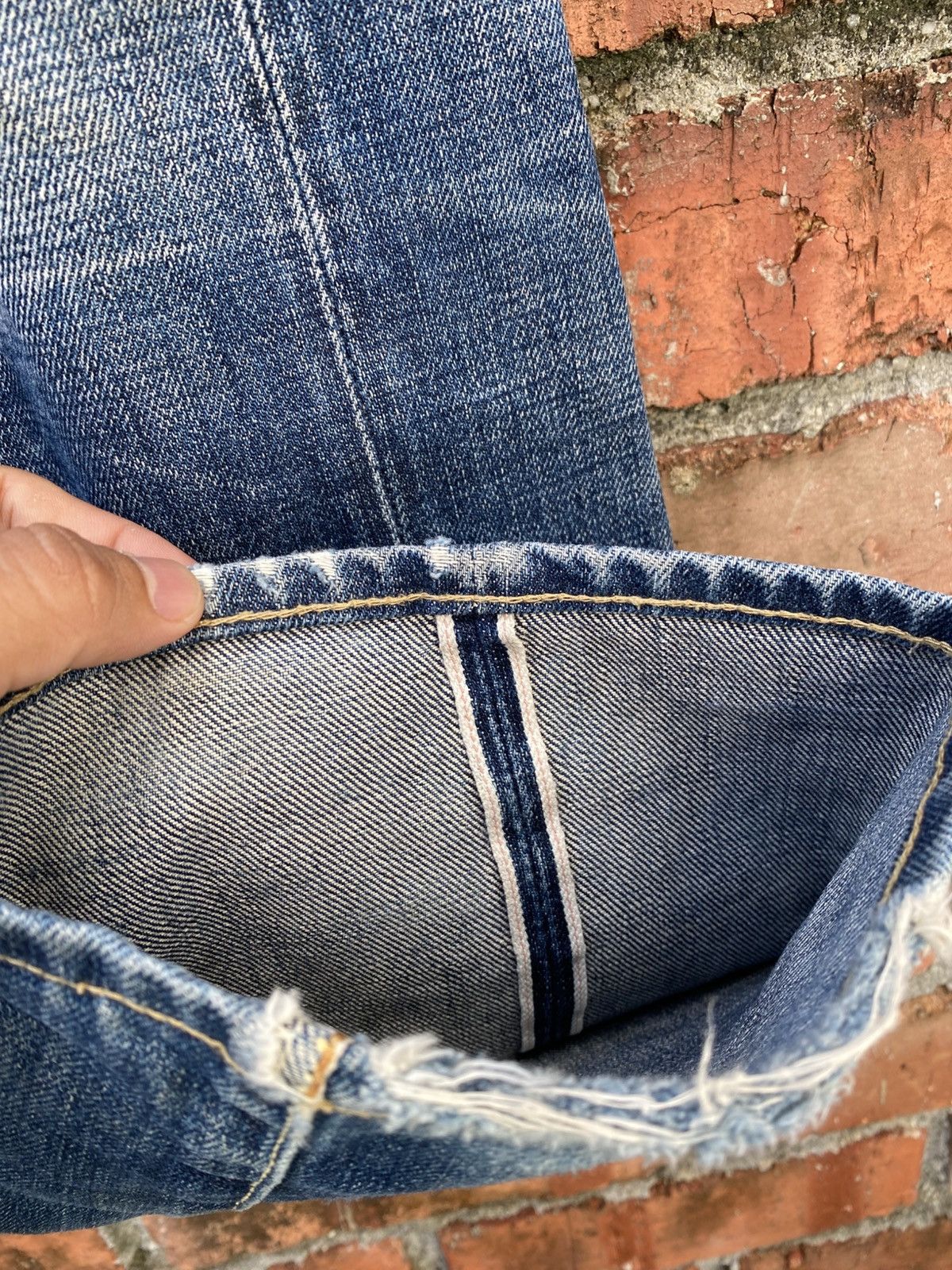 Levi's Vintage Clothing W30x29.5 Vintage levi's 501 redline big E made in JAPAN Size US 30 / EU 46 - 6 Thumbnail