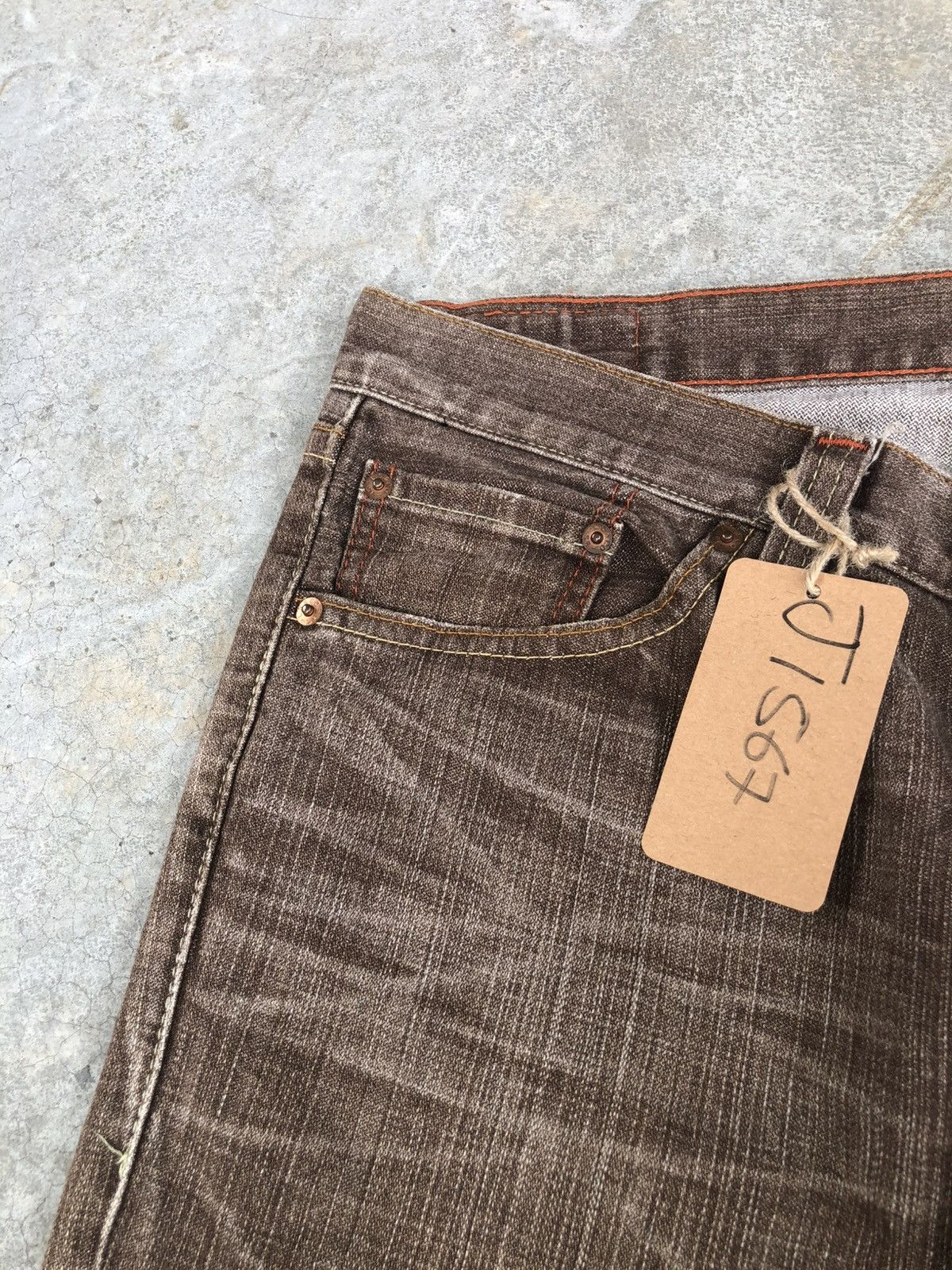 If Six Was Nine Levis 517 Flared Jeans Distressed Jeans Size US 34 / EU 50 - 13 Thumbnail