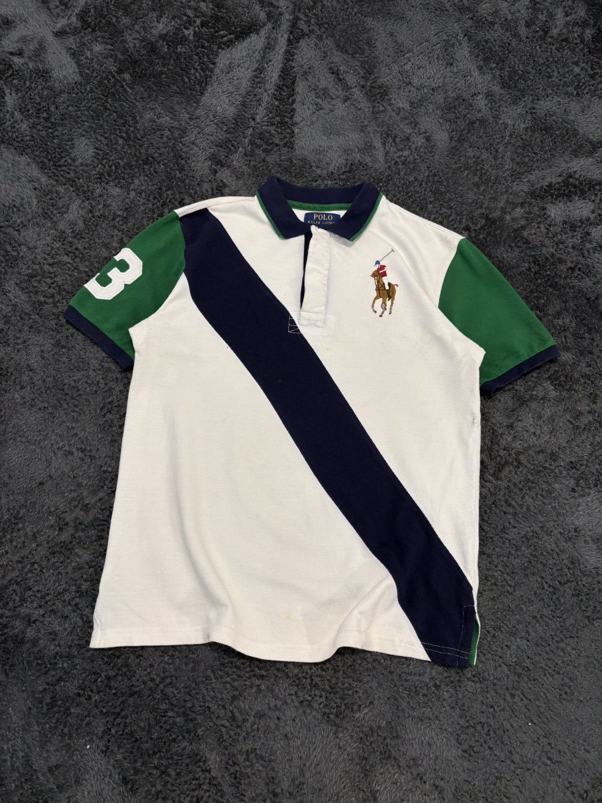 Polo Ralph Lauren Polo Ralph Lauren Y2K Chief Keef Style Polo Tee Size US S / EU 44-46 / 1 - 1 Thumbnail
