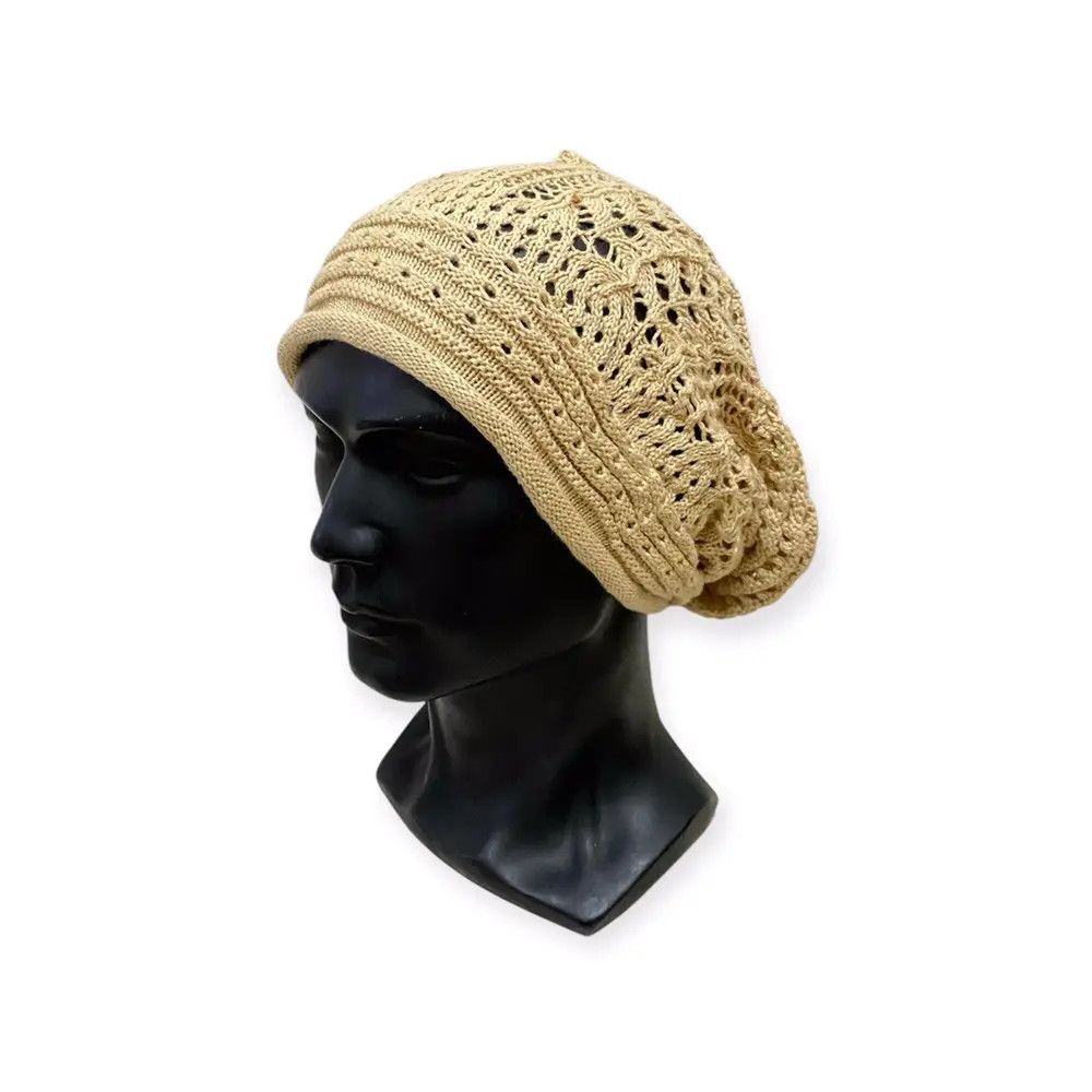Japanese Brand × Vintage Japanese Brand Knit Beanie Hat Size ONE SIZE - 1 Thumbnail