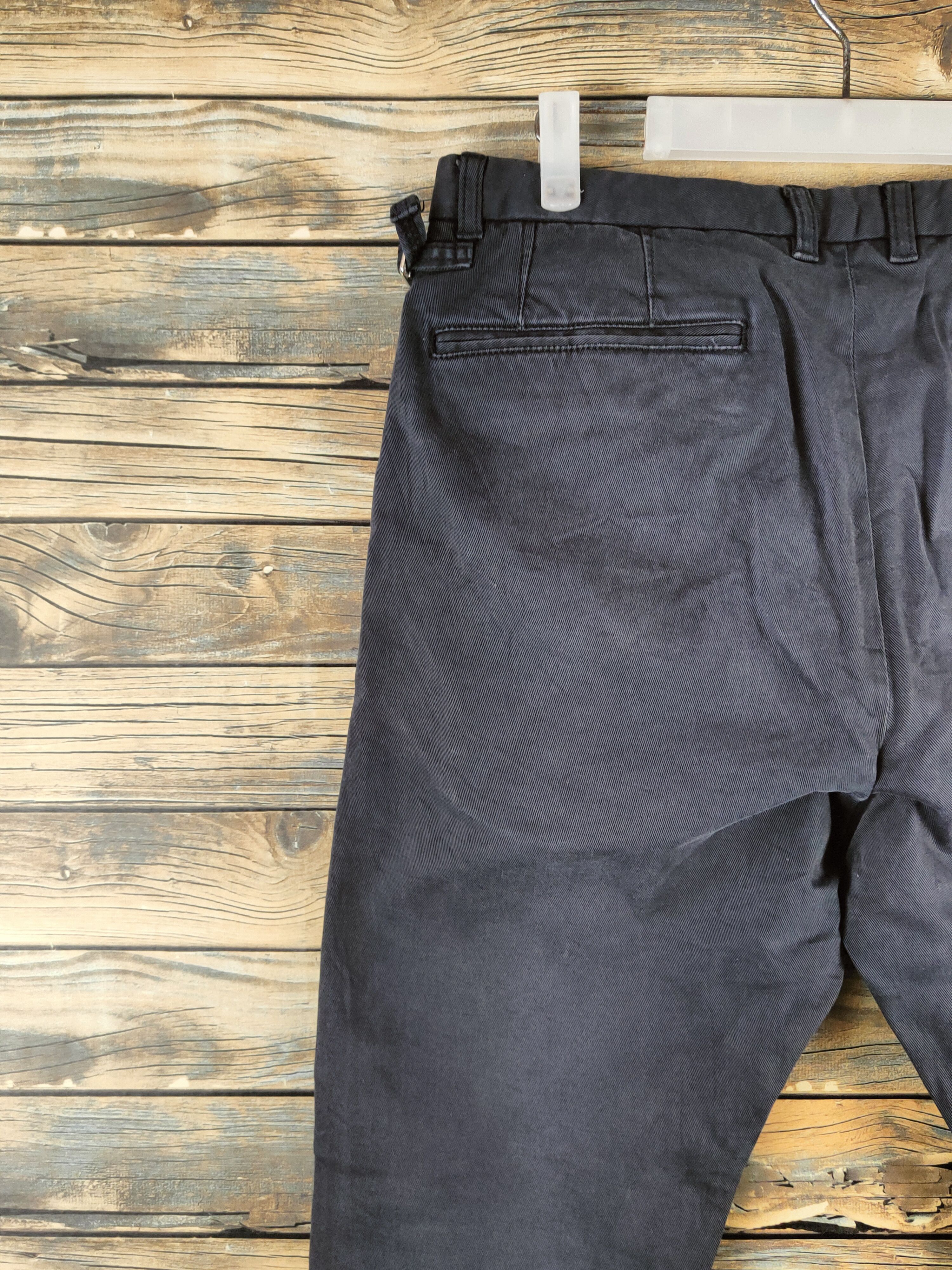 R.Newbold DL R.Newbold Dark Blue Multipocket Casual Pants #46-370 Size US 32 / EU 48 - 8 Thumbnail