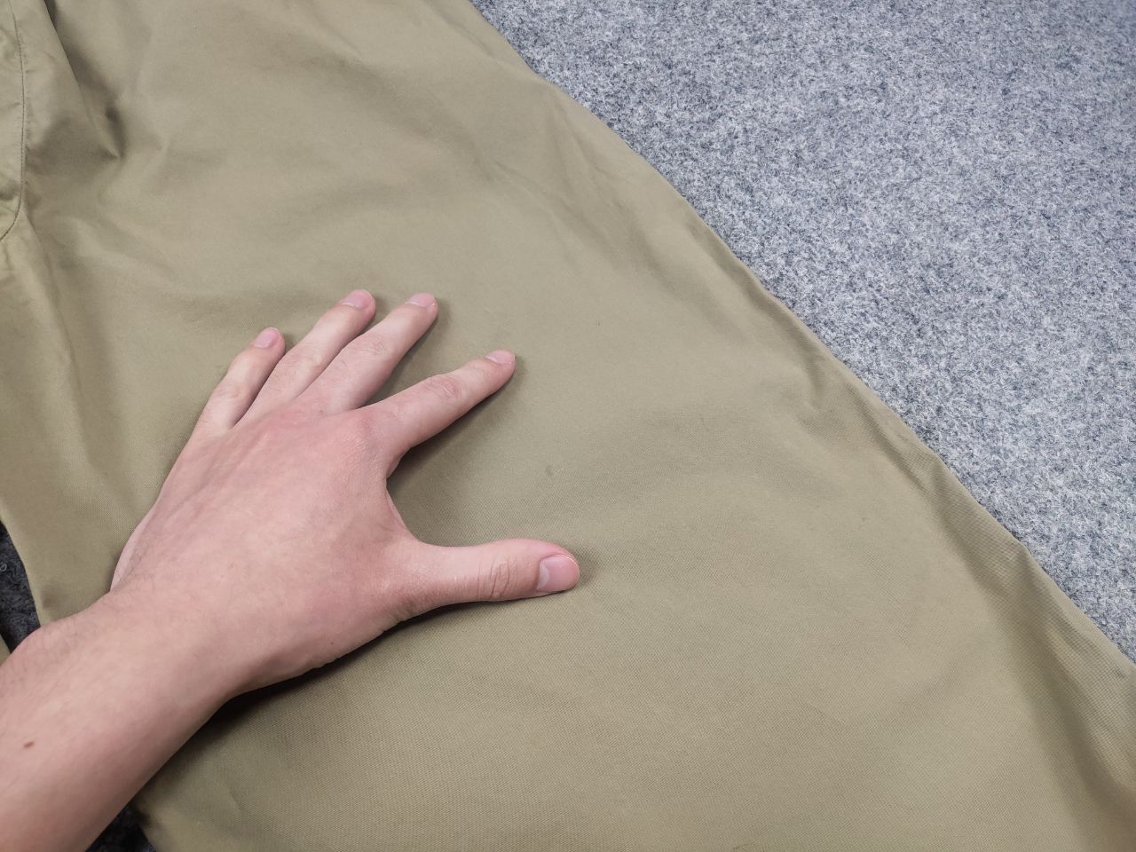 Dries Van Noten Dries Van Noten Design Wide Leg Beige Trouser Chino Pants Size 30" / US 8 / IT 44 - 14 Thumbnail