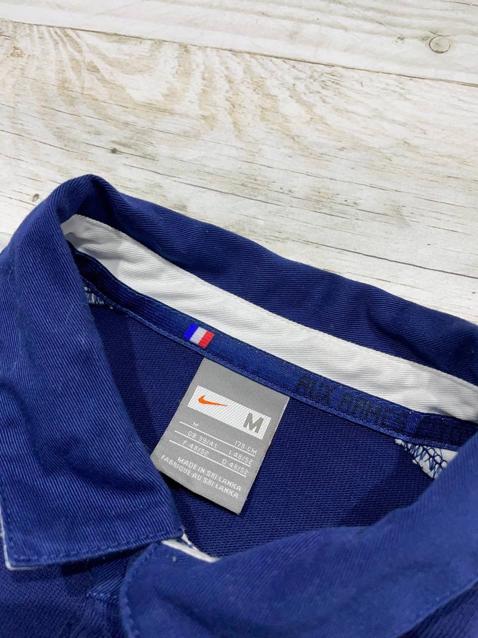 Nike Vintage Nike France Rugby Polo Shirt Long Sleeve 2000s Y2K Size US M / EU 48-50 / 2 - 9 Thumbnail