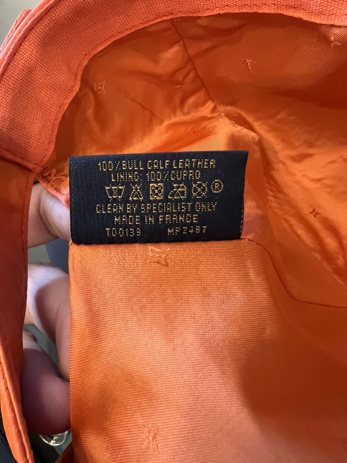 Louis Vuitton Louis Vuitton Virgil Abloh Chicago Exlusive Orange 1.0 Cap Size ONE SIZE - 9 Thumbnail