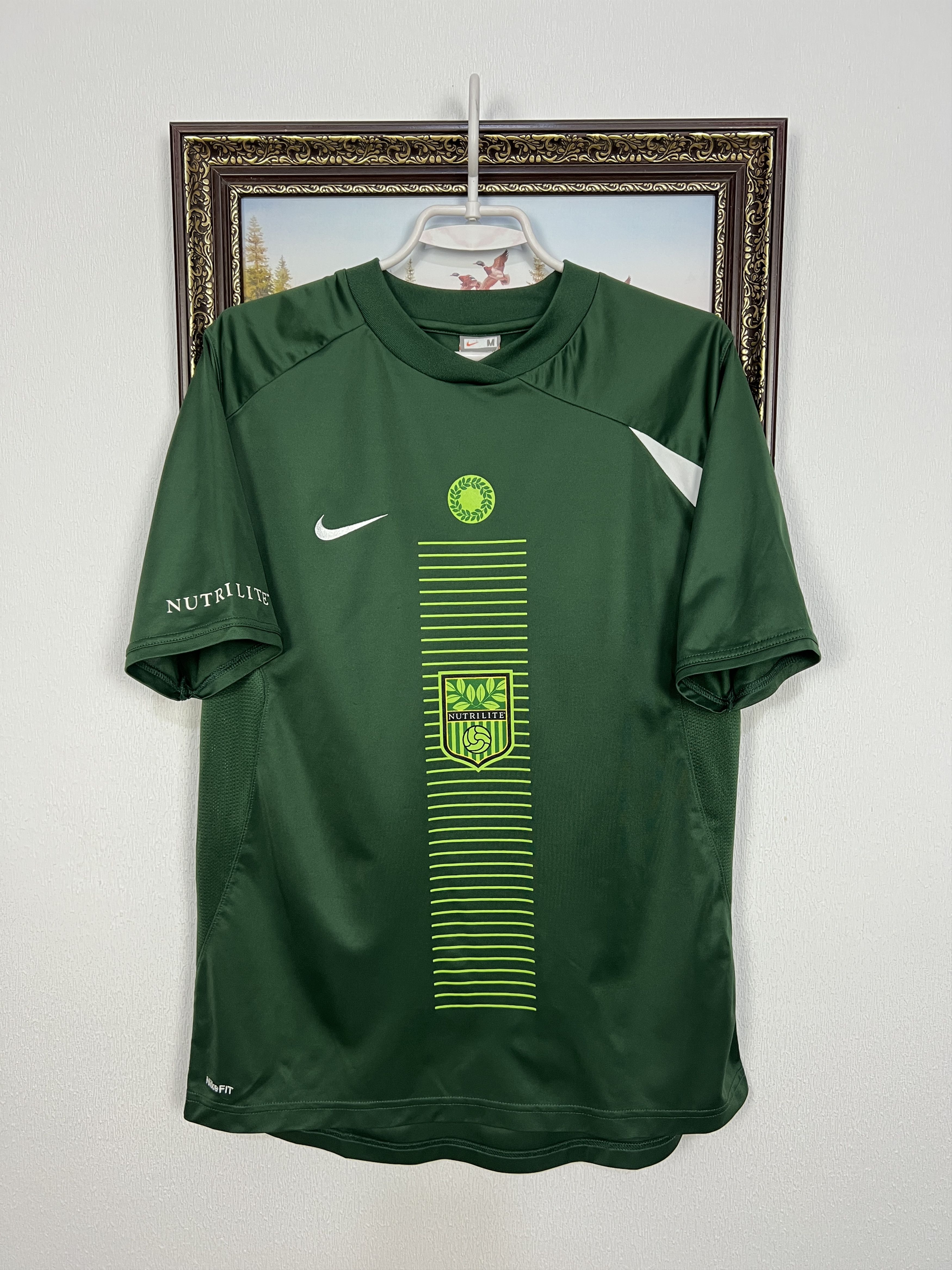 Nike Vintage Nike Nutrilite Ronaldinho #80 Football Shirt Size US M / EU 48-50 / 2 - 1 Thumbnail