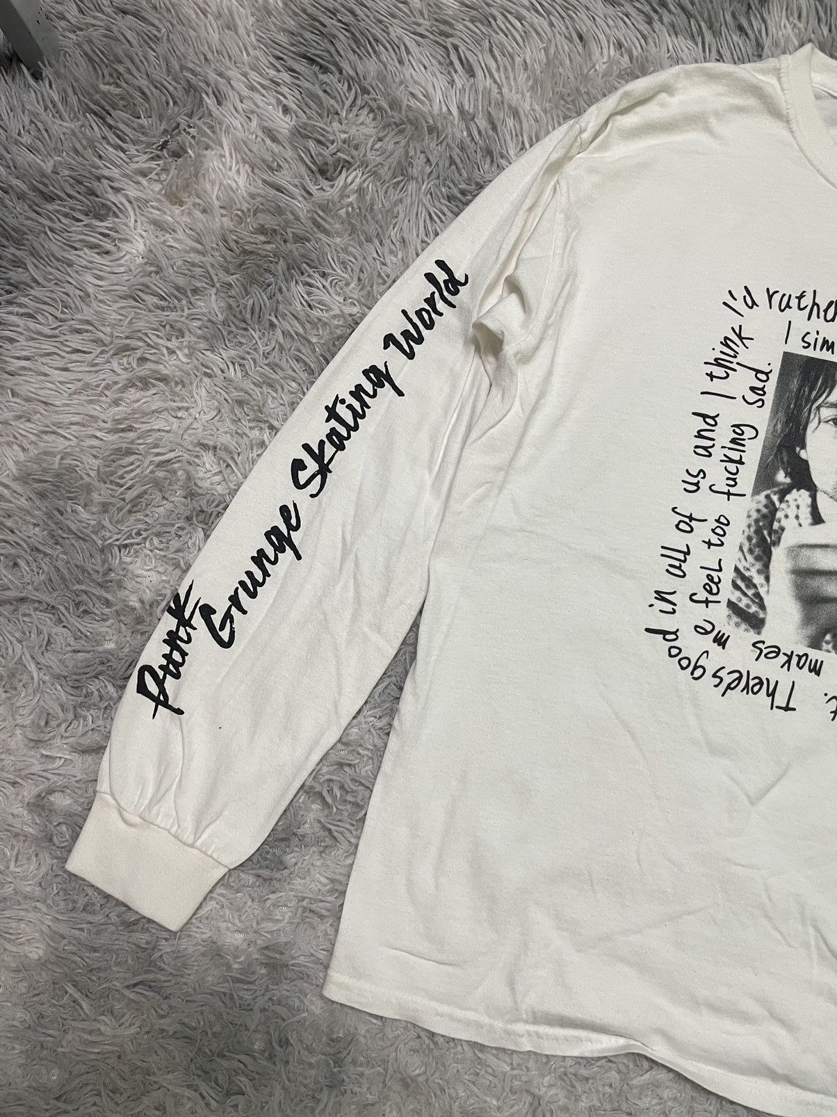 Japanese Brand KURT COBAIN X XGIRL LONG SLEEVE SHIRT Size US L / EU 52-54 / 3 - 3 Thumbnail