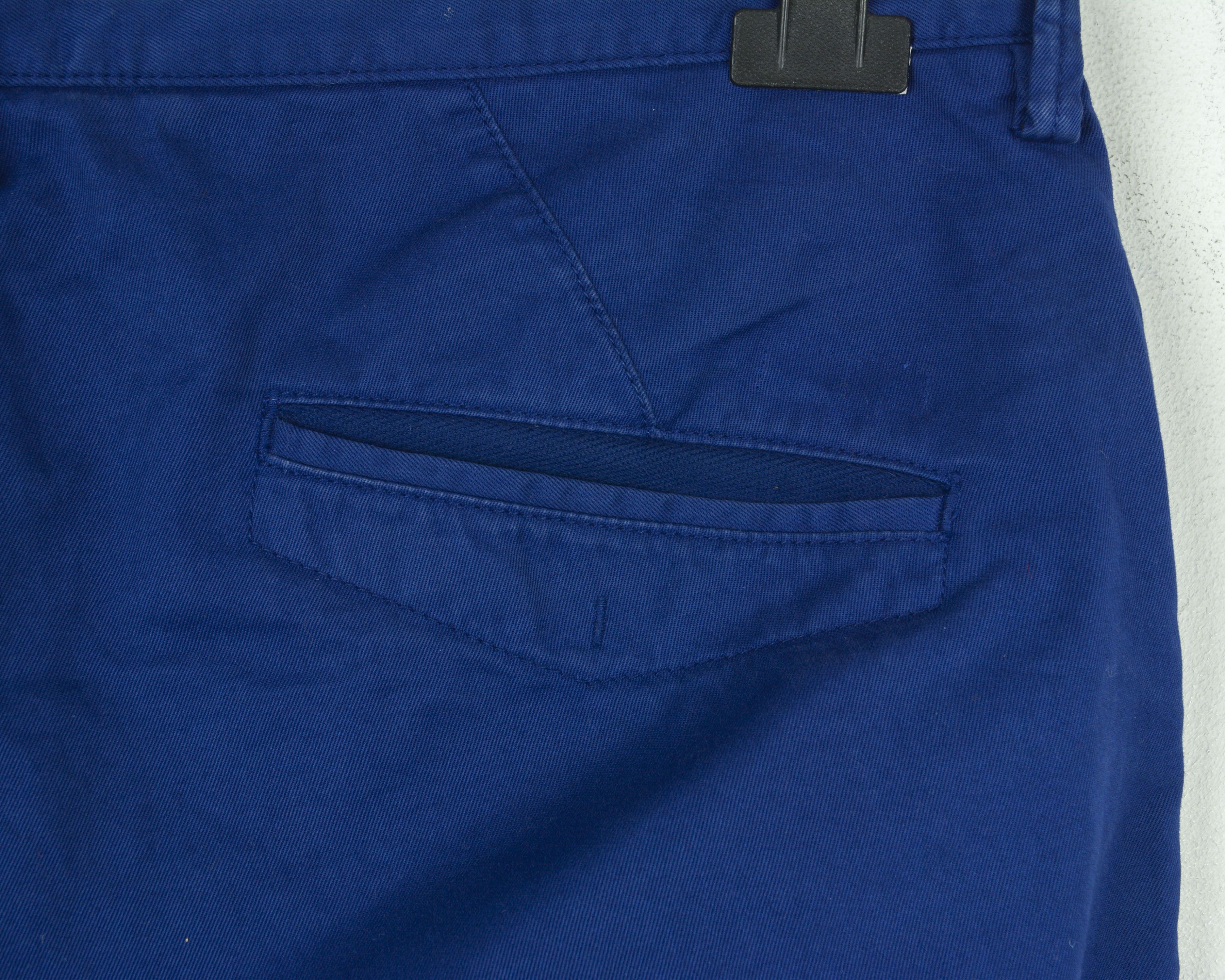 Hugo Boss W32 L34 Regular Straight Pants Trousers Stretch Casual Blue Size US 32 / EU 48 - 5 Thumbnail