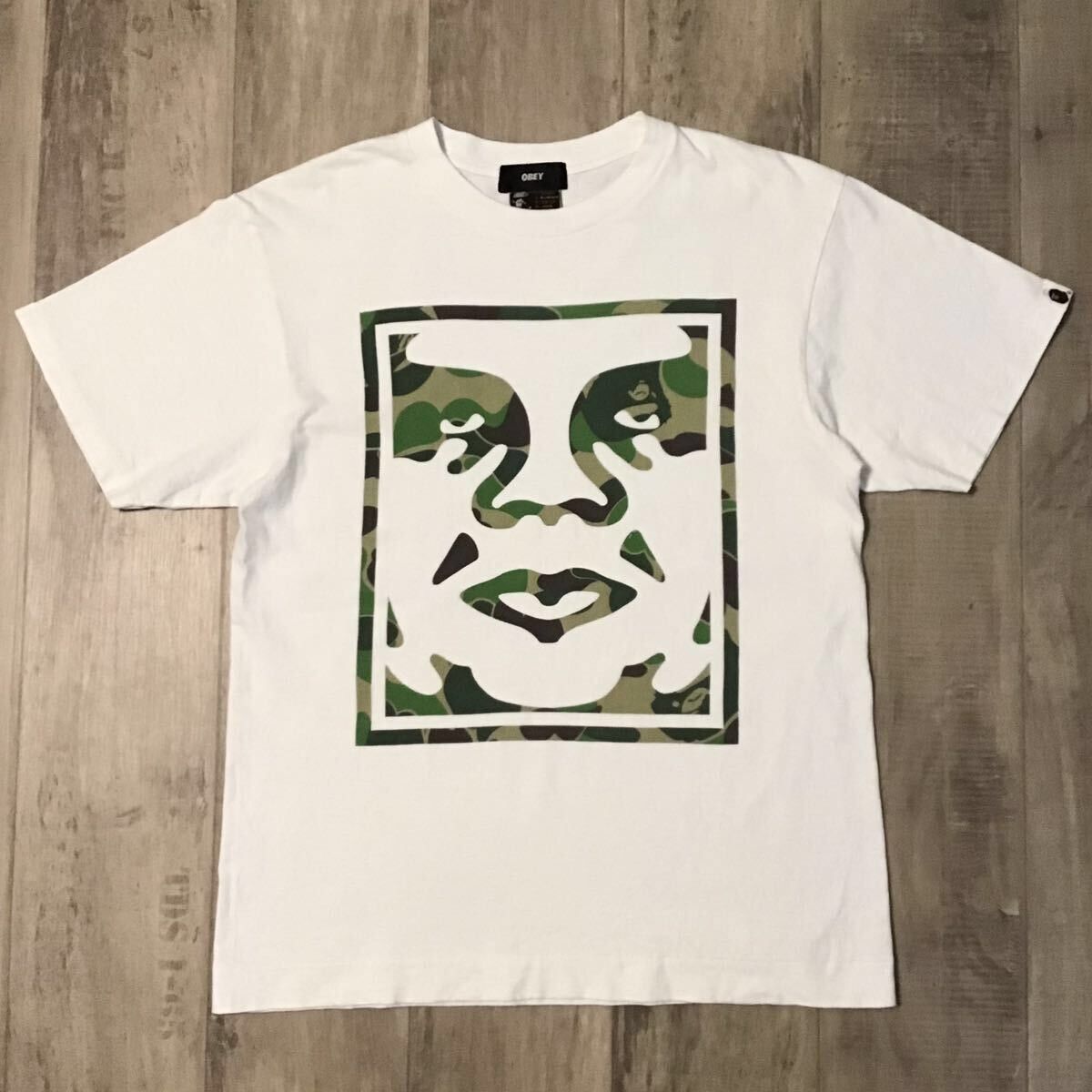 Bape × Nigo × Obey BAPE × OBEY ABC camo logo T-shirt a bathing ape NIGO Size US M / EU 48-50 / 2 - 1 Thumbnail