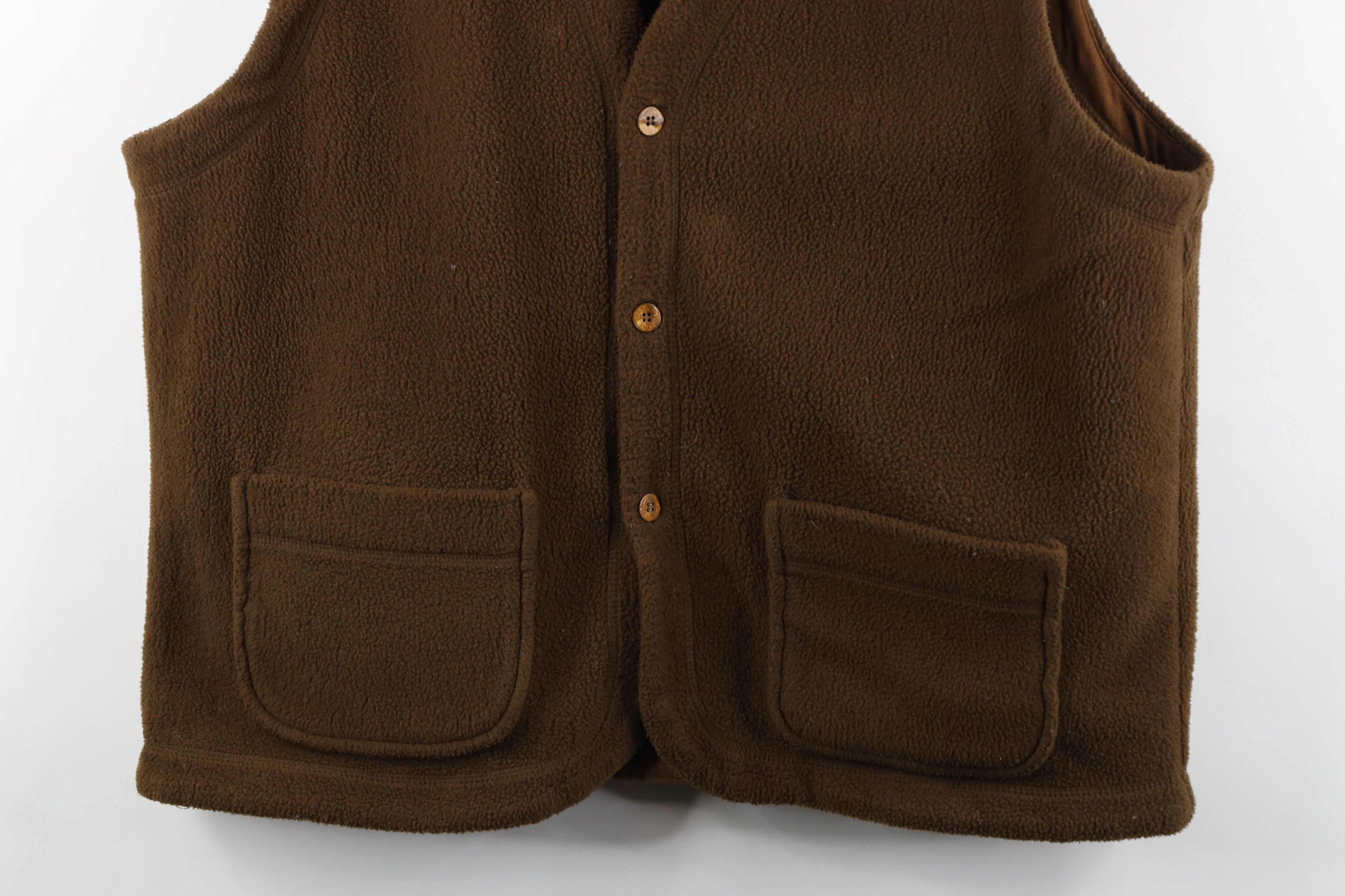 Vintage Vintage 90s Streetwear Button Cardigan Sweater Vest USA Size US L / EU 52-54 / 3 - 3 Thumbnail