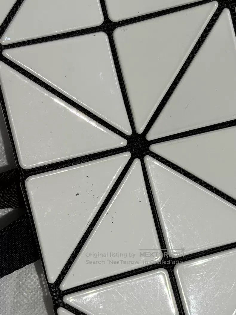 Issey Miyake Issey Miyake White Rhombus Pillow Bag Size ONE SIZE - 4 Thumbnail