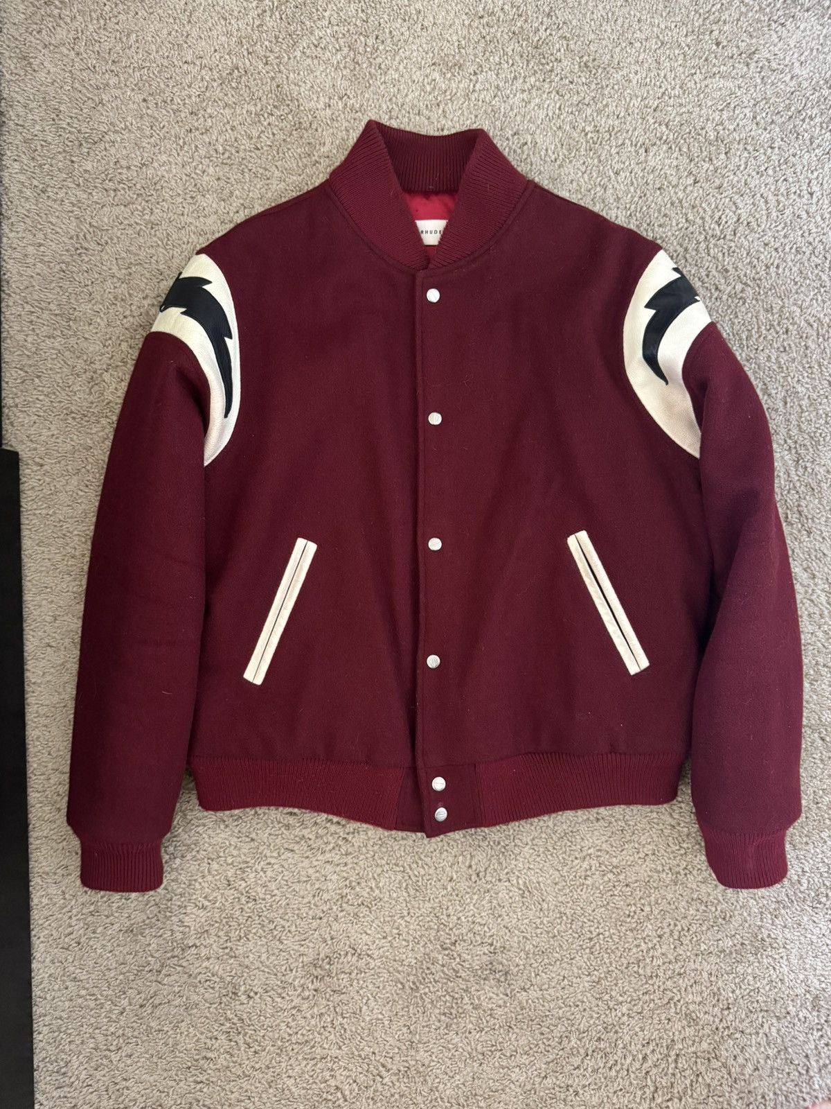 スタジャン　RHUDE ルード EST1963 バーシティ ジャケット Untitled-1_8f5cd376-eab5-4d6f-