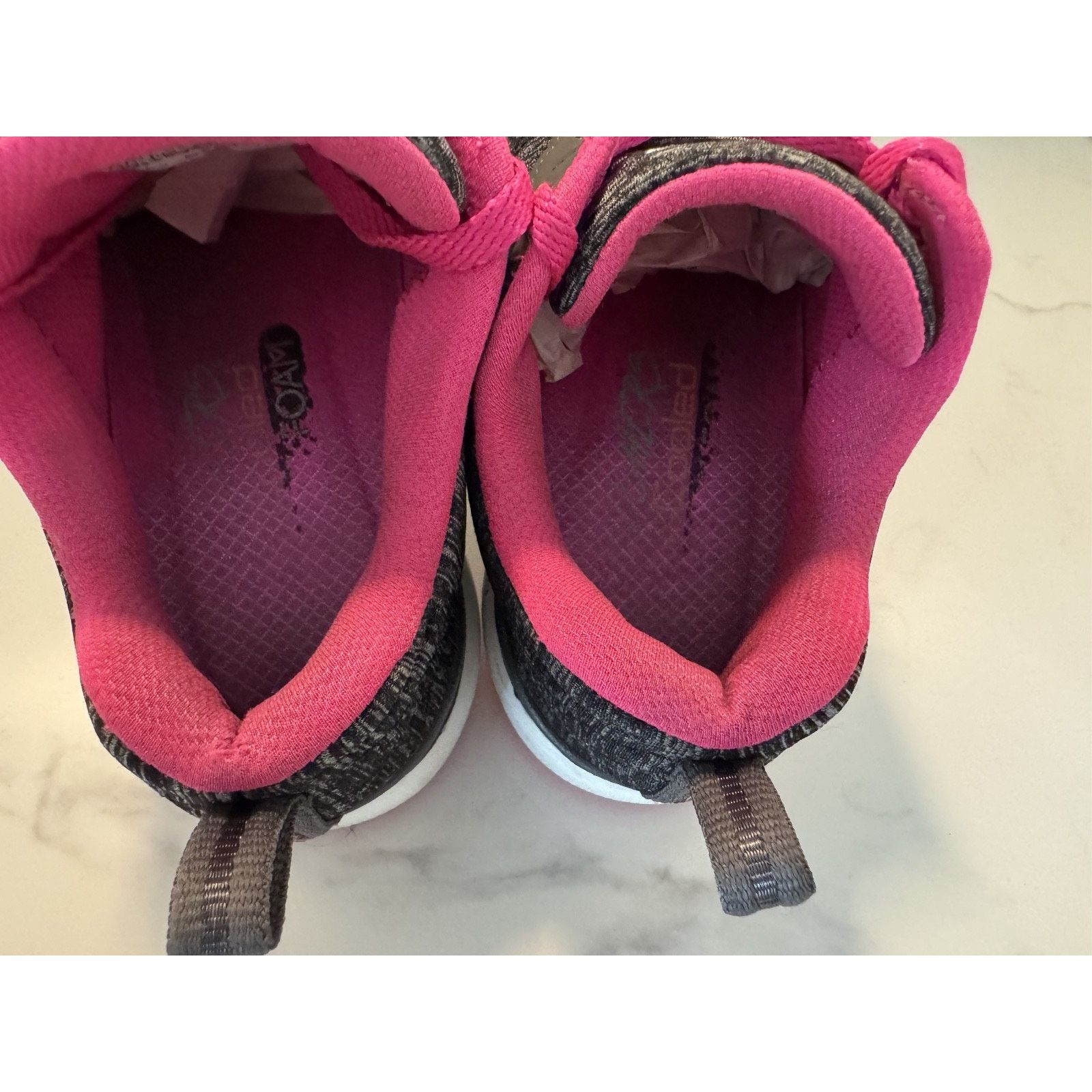 SKECHERS Skechers Flex Appeal 3.0 Lite Weight Black Pink Sneakers Size US 6 / IT 36 - 5 Thumbnail