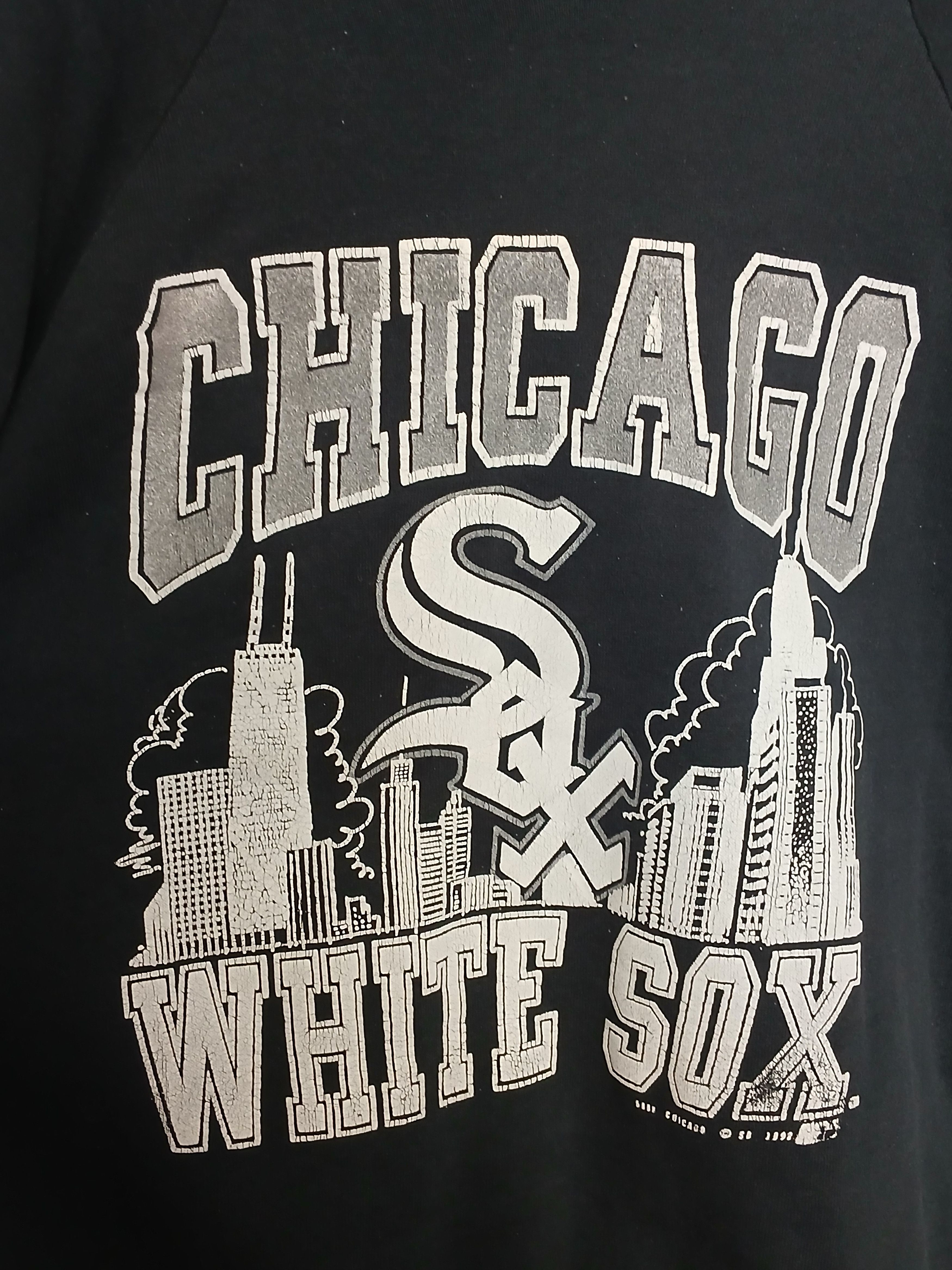 MLB × Vintage Vintage MLB Chicago White Sox Baseball Sweatshirt Size US L / EU 52-54 / 3 - 3 Thumbnail