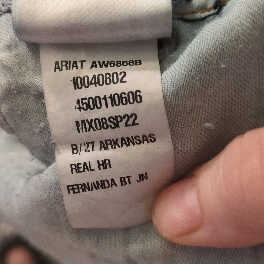 Ariat Ariat Real Me Denim Jeans Size 33R Size US 33 - 5 Thumbnail