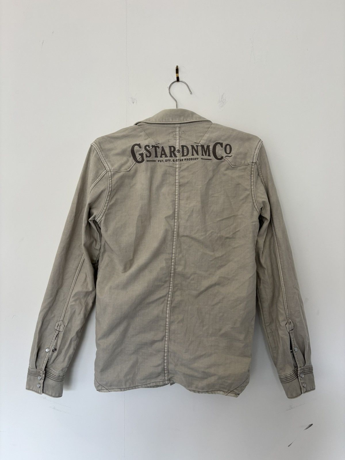G-Star G STAT BUTTON UP SHIRT Size US S / EU 44-46 / 1 - 4 Thumbnail