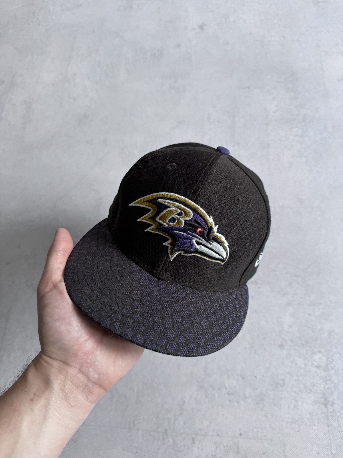New Era Vintage New Era Baltimore Ravens OS NFL 59 Unisex Cap Size ONE SIZE - 2 Thumbnail