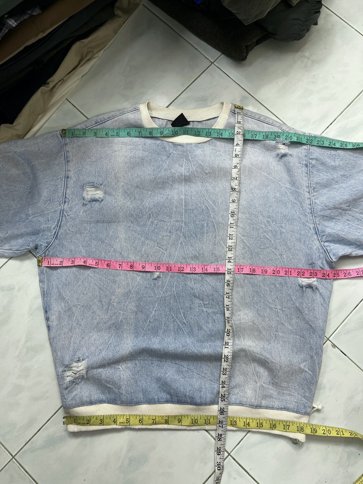 Zara 🔥🔥🔥STEALS ZARA DENIM PULLOVER Size US S / EU 44-46 / 1 - 14 Thumbnail