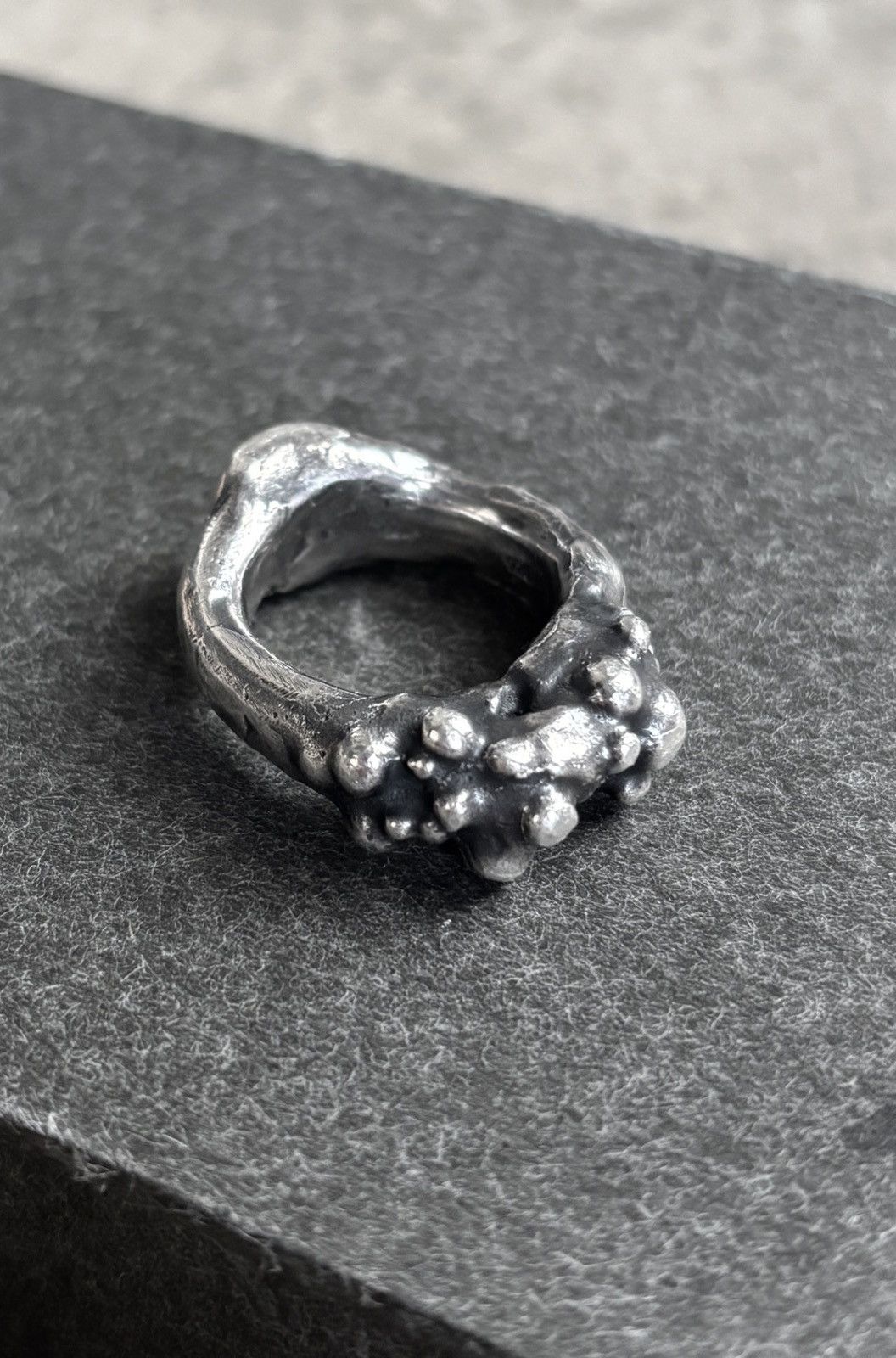 blackmerle Blackmerle Bone Ring Size ONE SIZE - 1 Thumbnail