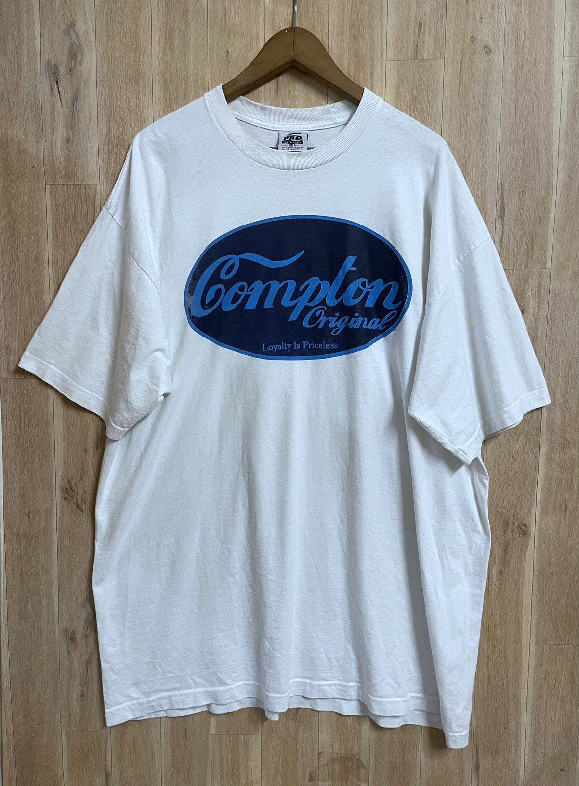 Band Tees × Rap Tees × Vintage Vintage Y2K Compton T shirt Hip Hop Rapper N.W.A XXXL Biggie Size US XXL / EU 58 / 5 - 1 Thumbnail