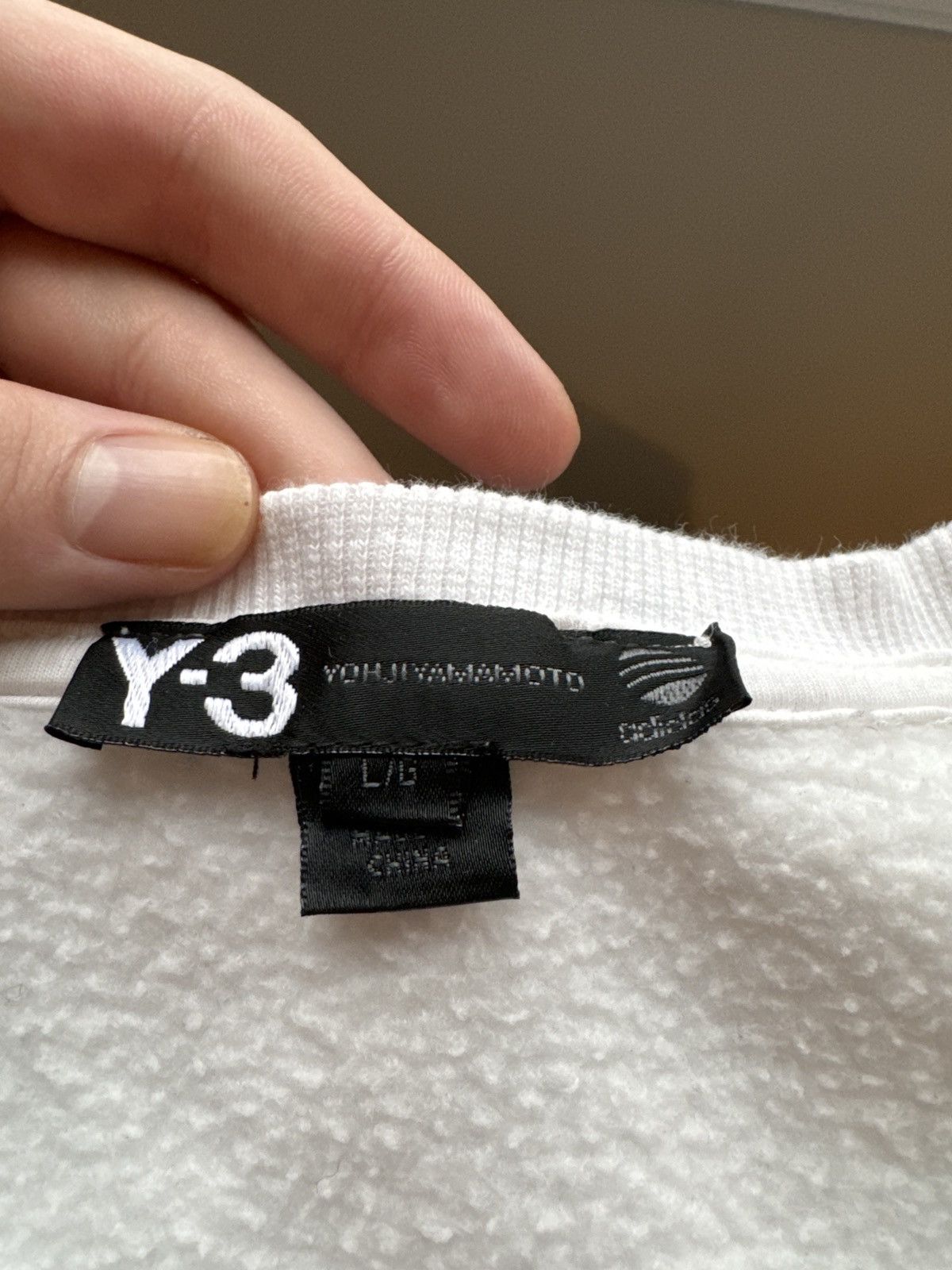Y-3 Y-3 Crewneck Size US M / EU 48-50 / 2 - 2 Thumbnail