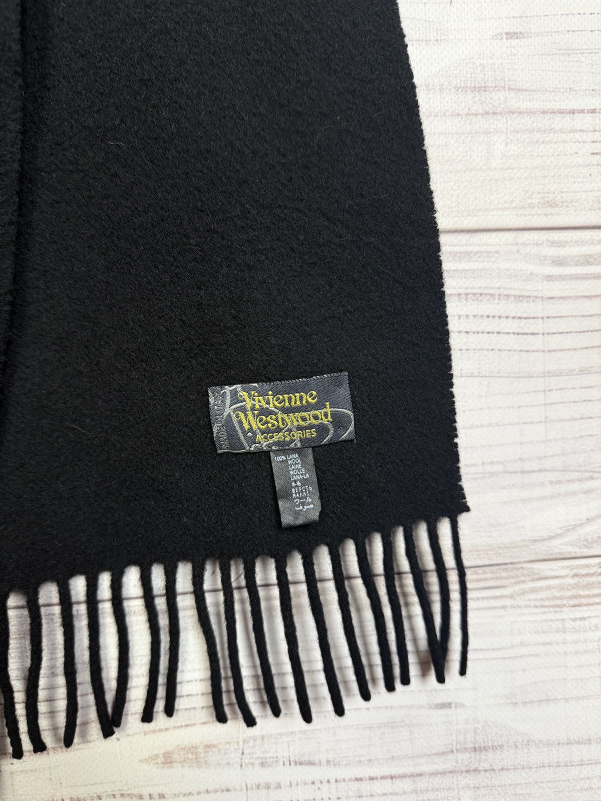 Vivienne Westwood Vivienne Westwood Liuxury Wool scarf Size ONE SIZE - 6 Thumbnail