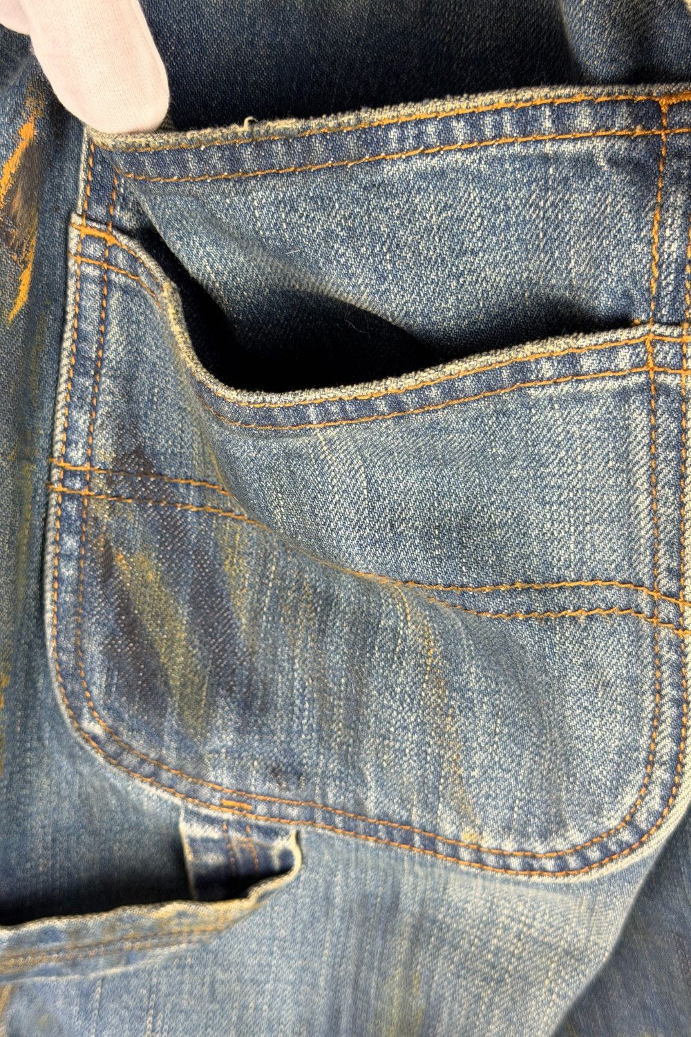 Ralph Lauren Purple Label Ralph Lauren Purple Label Hand-Beaded Artisanal Denim Size 28" / US 6 / IT 42 - 9 Thumbnail