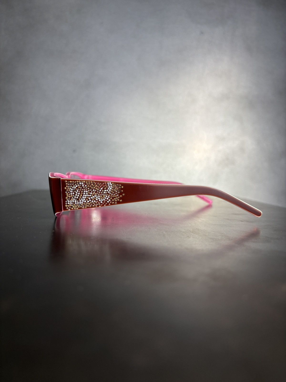 Dolce & Gabbana 2000s Dolce & Gabbana Glasses Frames Vintage Designer Strass Size ONE SIZE - 3 Thumbnail