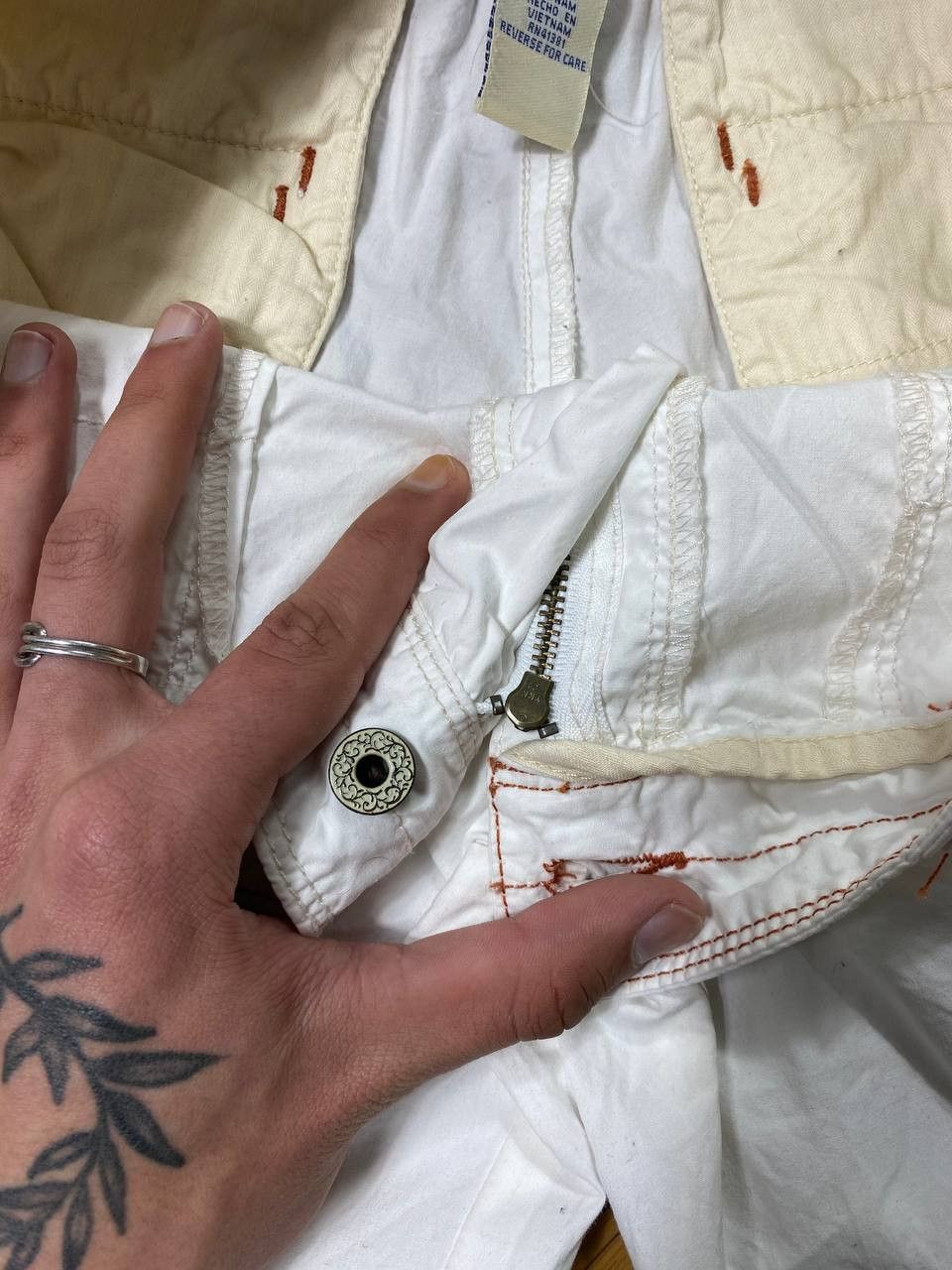 Japanese Brand × Polo Ralph Lauren Gothicana Y2K Bondage Gothic Multipocket Cargo Shorts Size US 30 / EU 46 - 6 Thumbnail