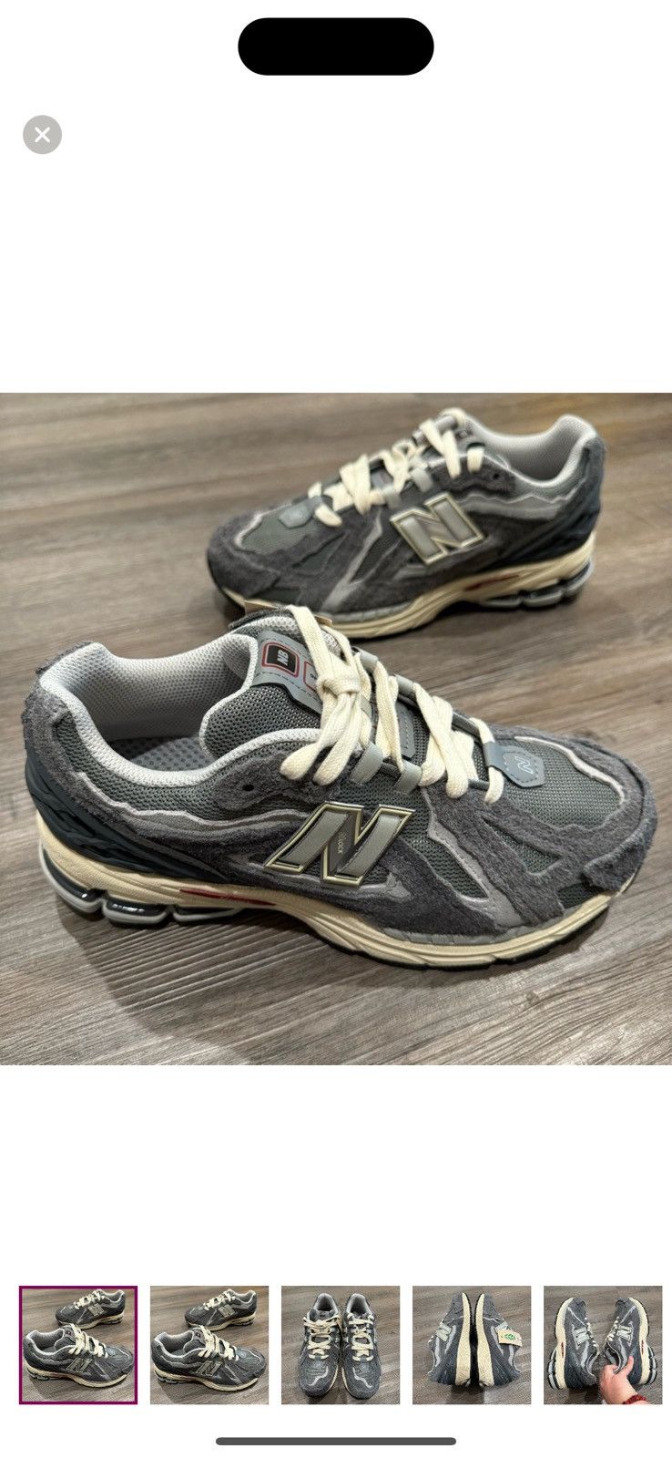 CNCPTS × New Balance New Balance X Concepts 1906 Grey Suede Sneakers Size US 10.5 / EU 43-44 - 2 Thumbnail