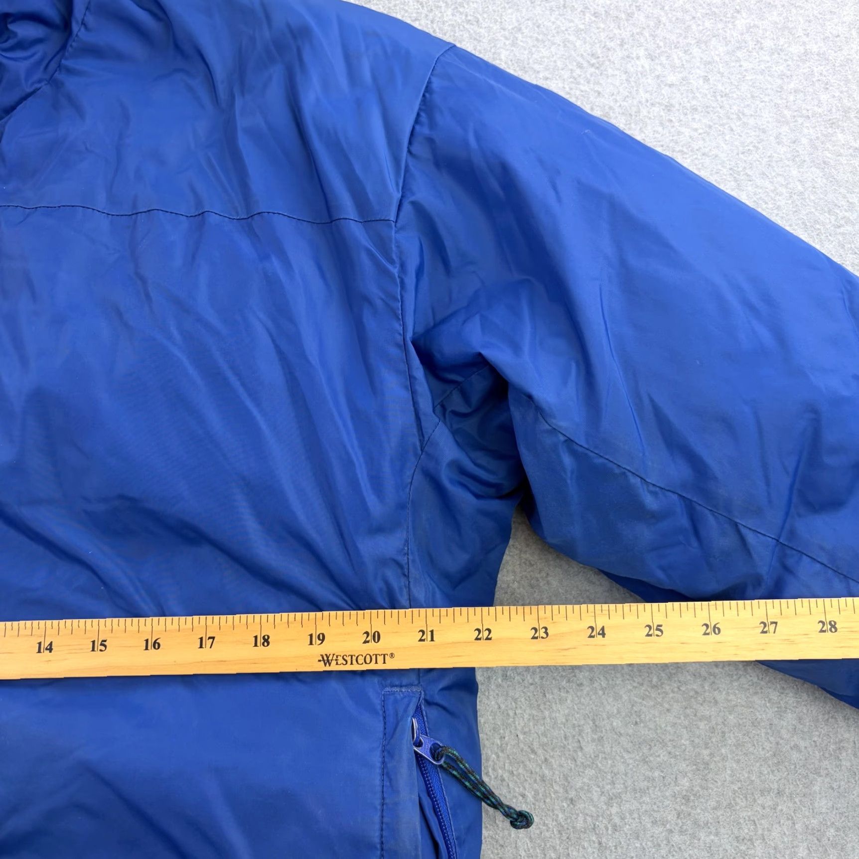Vintage VINTAGE Columbia Jacket Mens M Blue Down Puffer Bomber Full Zip Outdoor 90s Mens Size US M / EU 48-50 / 2 - 2 Thumbnail