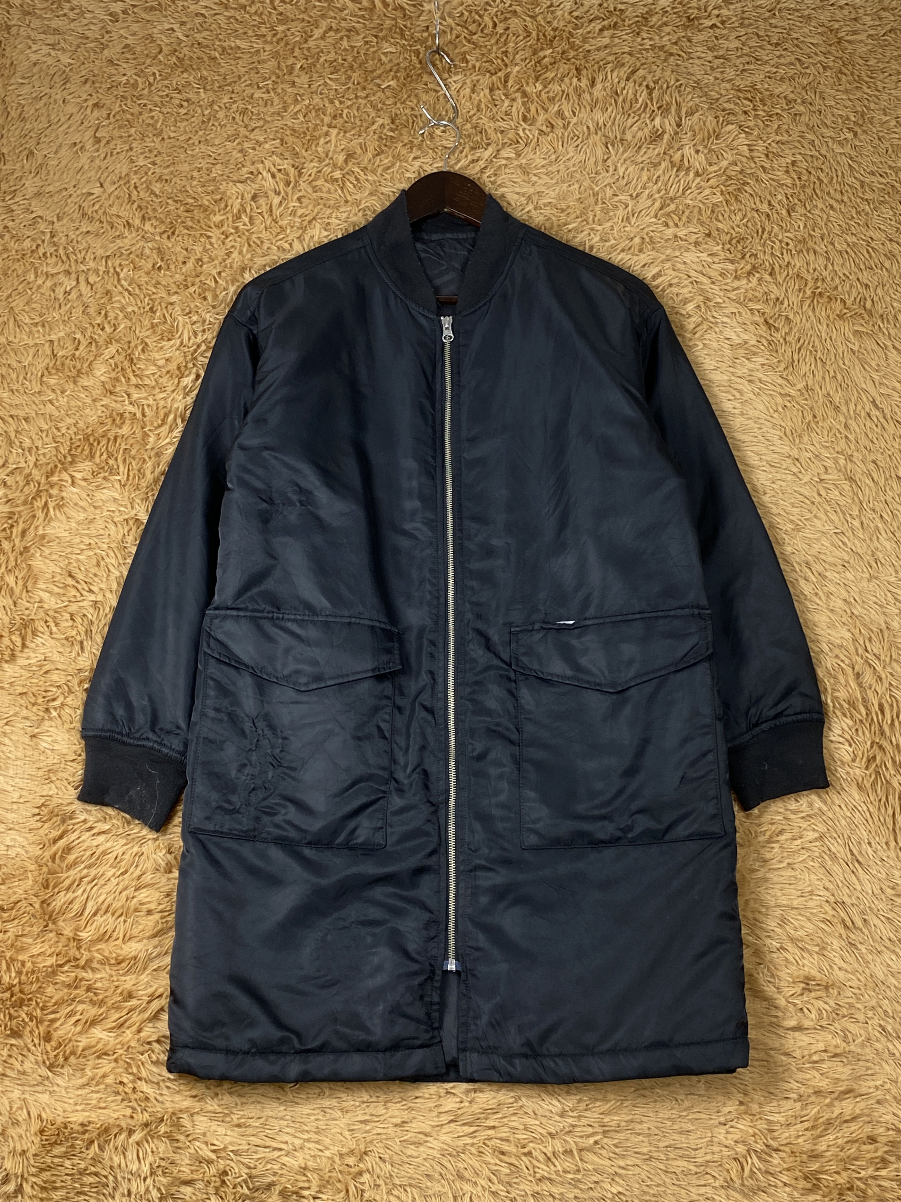 Vintage GU Zip Up Long Jacket J1871