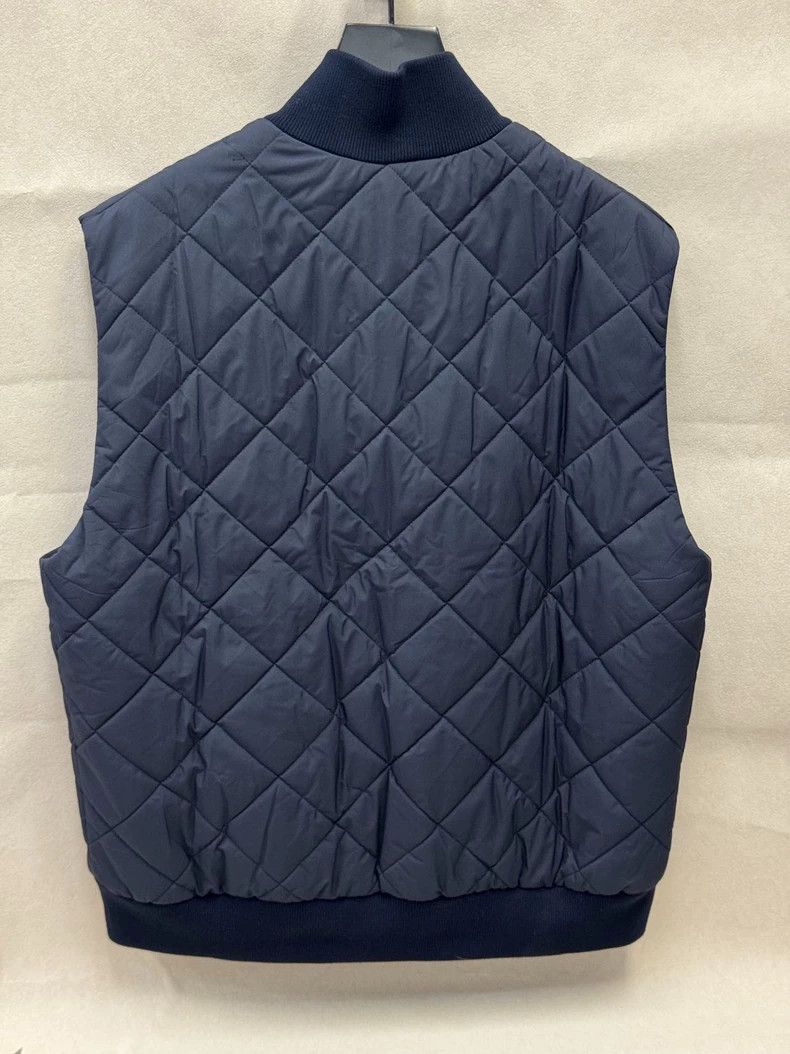 Loro Piana LORO PIANA Men's diamond quilting vest Size US L / EU 52-54 / 3 - 2 Thumbnail