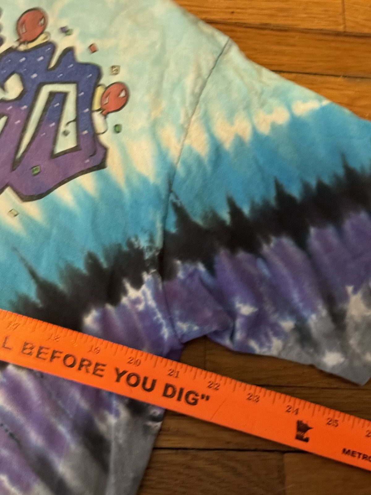 Grateful Dead × Liquid Blue × Vintage Vintage Grateful Dead Shirt NYE 1990 “Midnight Hour” Size US XL / EU 56 / 4 - 11 Thumbnail