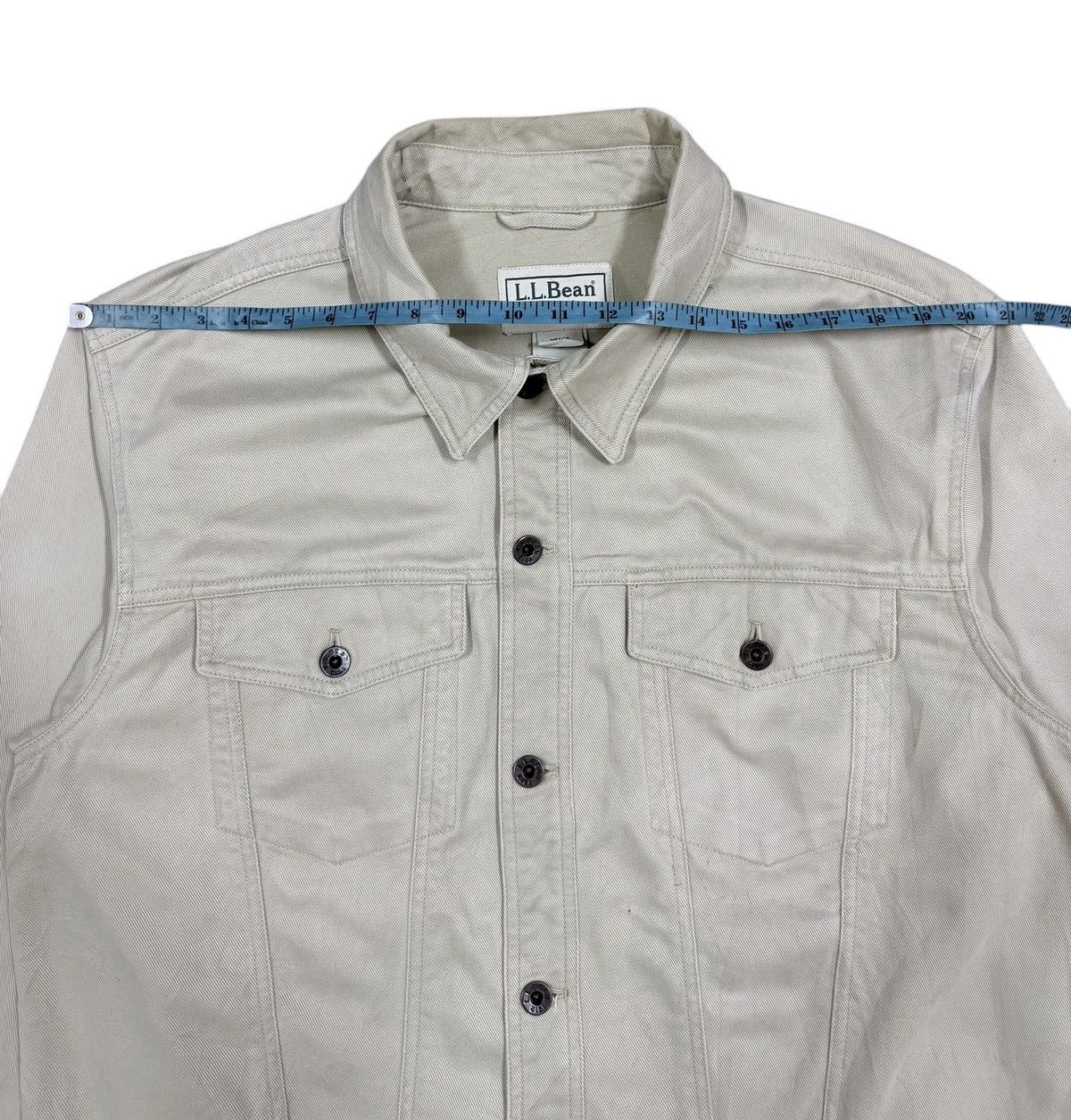 L.L. Bean Vtg🔥LL.Bean Trucker Jacket Size US L / EU 52-54 / 3 - 12 Thumbnail