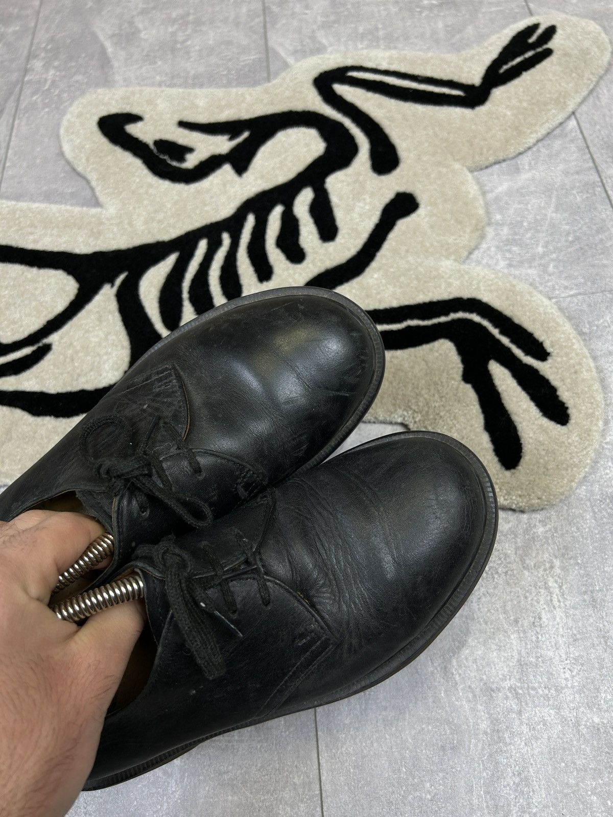 Dr. Martens × Vintage Women’s Dr Martens Vintage Leather Oxford Shoes Size 37 y2k Size US 7 / IT 37 - 6 Thumbnail
