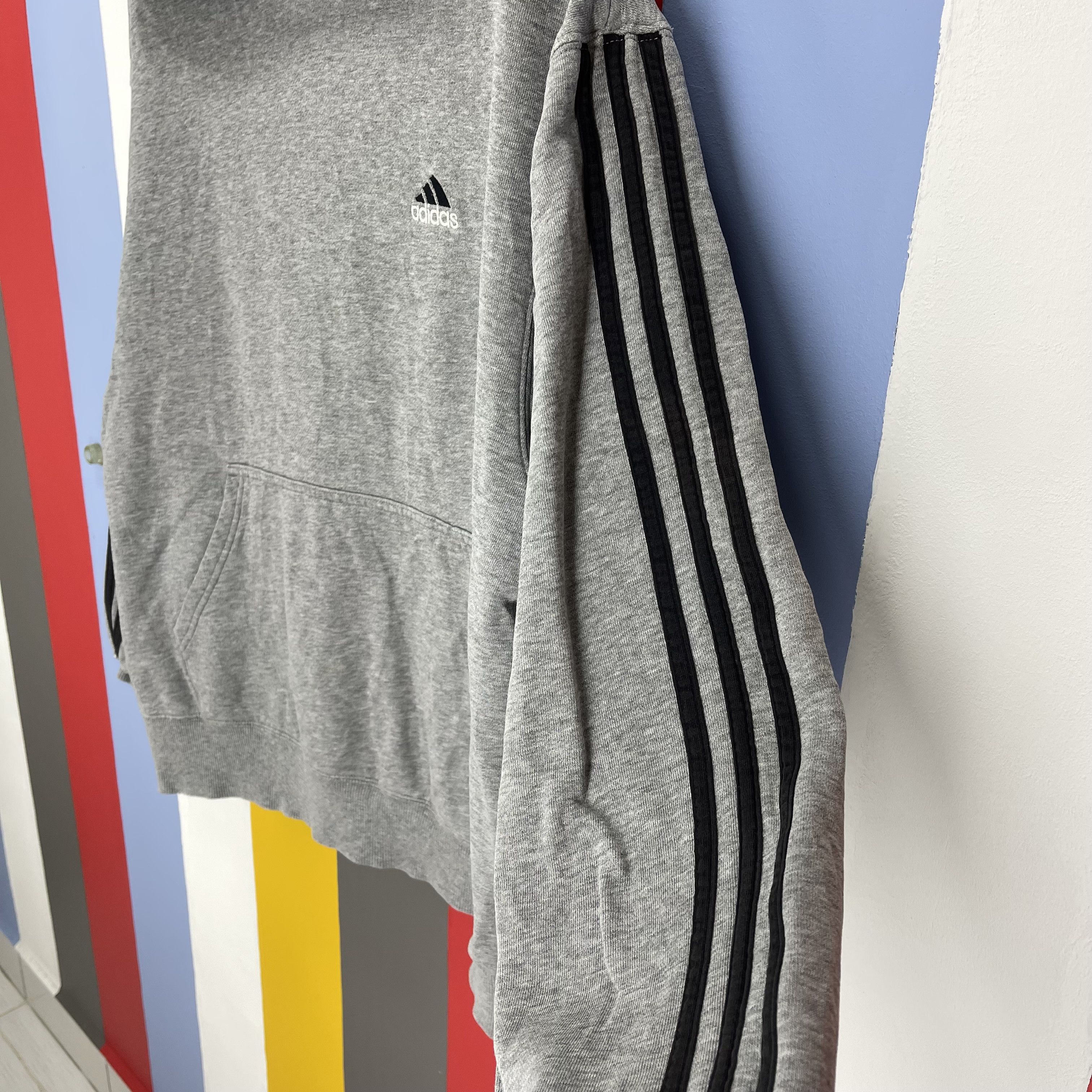 Adidas 90s Vintage ADIDAS TRIFOIL Hoodie Pullover #2515/L Size US S / EU 44-46 / 1 - 4 Thumbnail