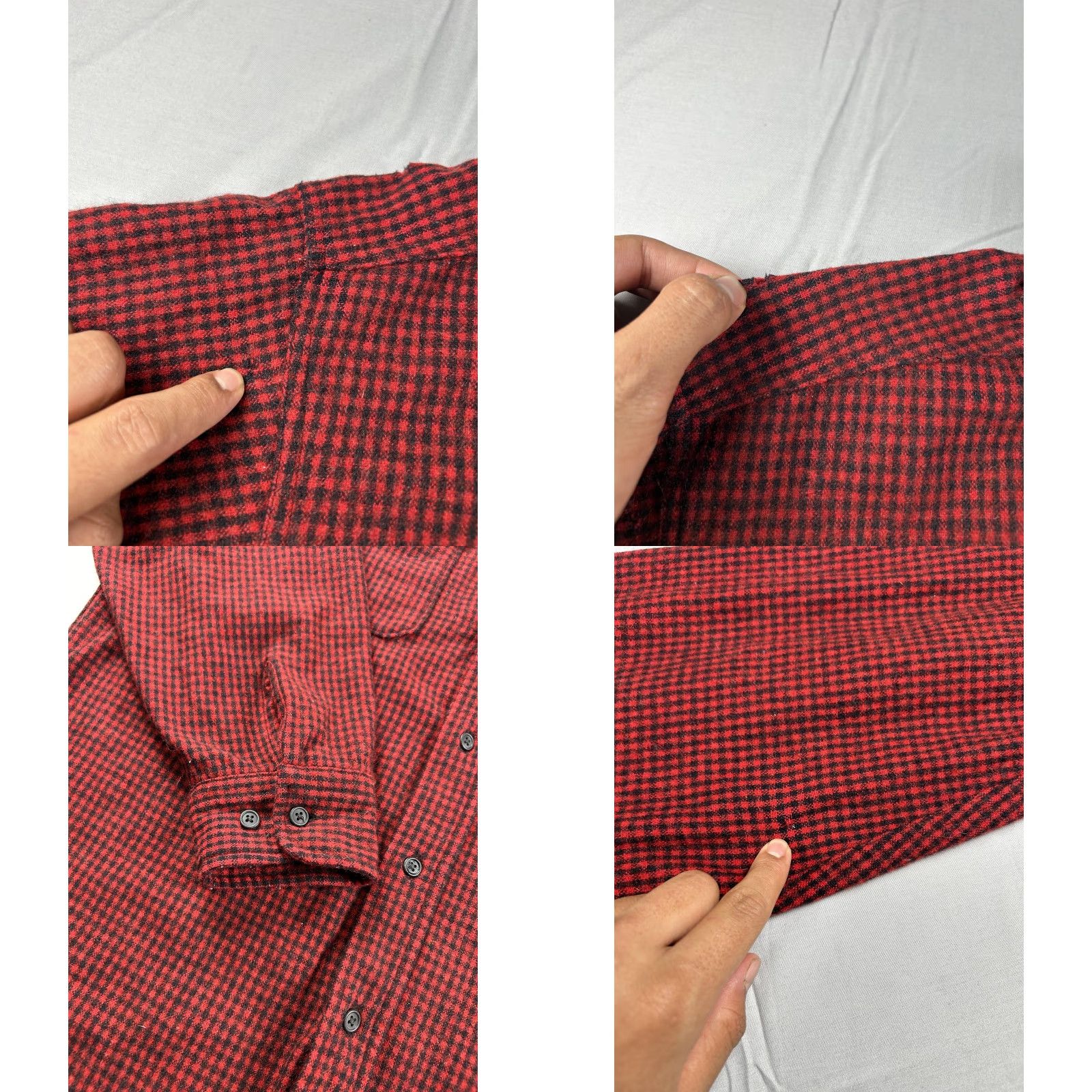 Vintage VINTAGE Woolrich Shirt Mens M Red Check Flannel Button Long Sleeve Buffalo Plaid Size US M / EU 48-50 / 2 - 8 Thumbnail