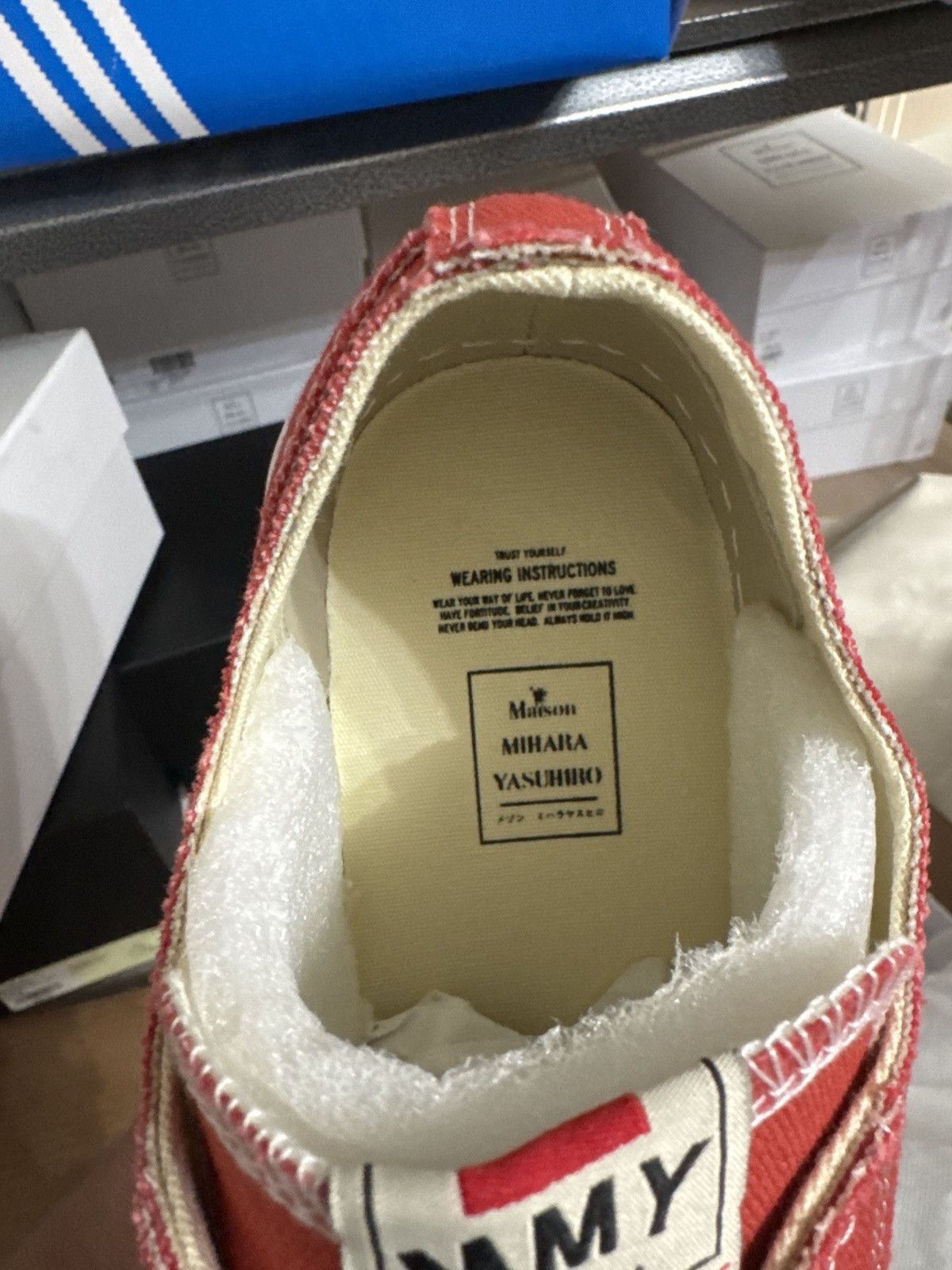 Maison MIHARA YASUHIRO Maison Mihara Yasuhiro Canvas Aged Sole Sneakers Size US 12 / EU 45 - 7 Thumbnail