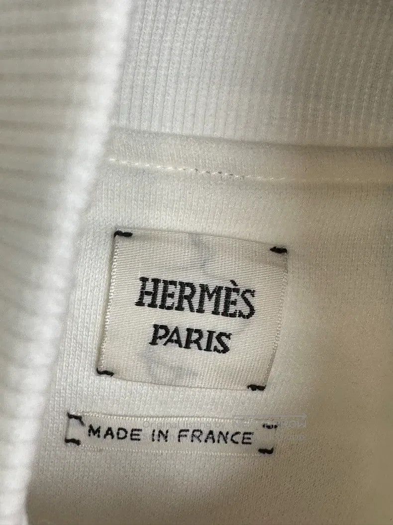 Hermes Hermes White print sportswear set Size XS / US 0-2 / IT 36-38 - 2 Thumbnail