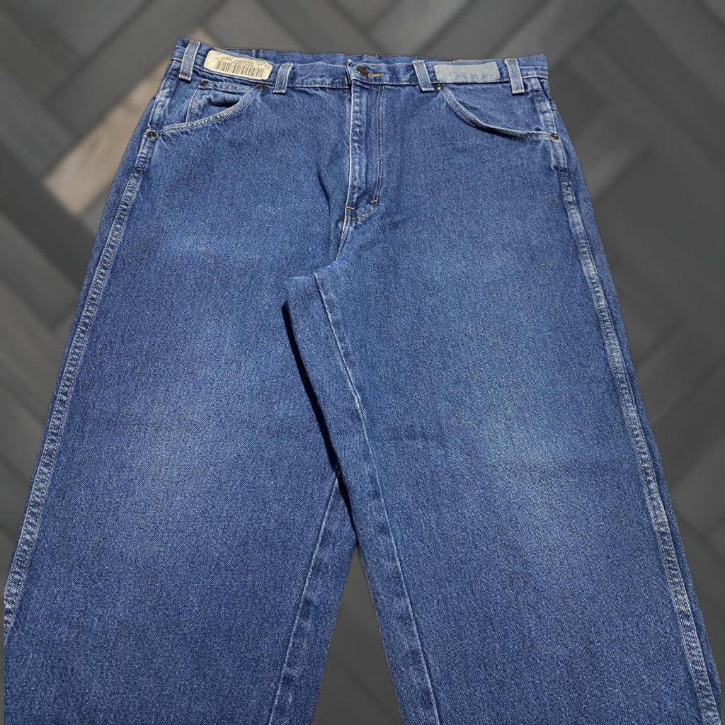 Denime G&K Services Jeans Mens 36x30 Blue Denim Straight Leg 5-Pocket Cotton Workwear Jeans Mens Size US 36 / EU 52 - 1 Thumbnail